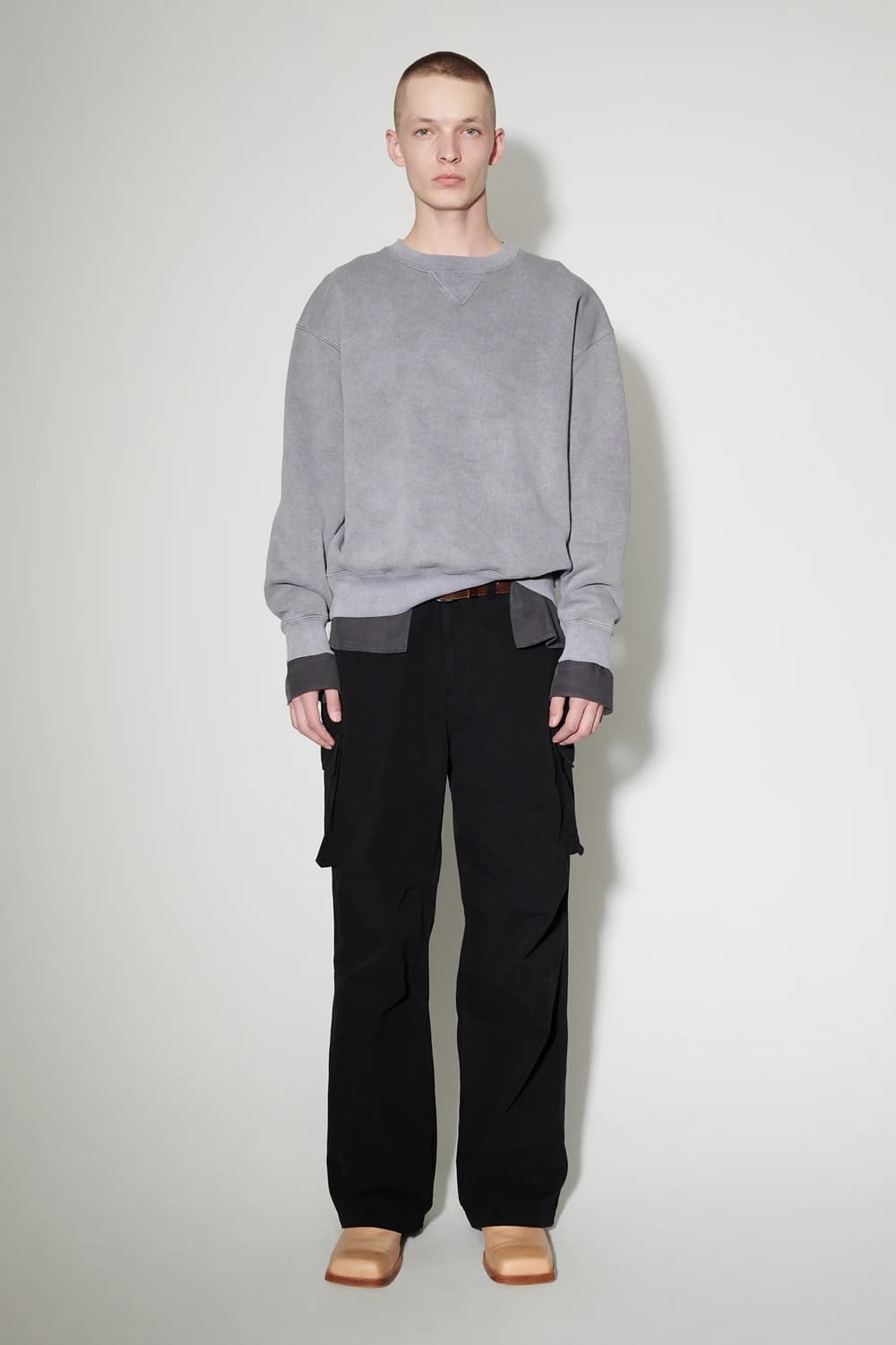 아워레가시 마운트 카고 팬츠 블랙 캔버스 48사이즈 상품이미지4