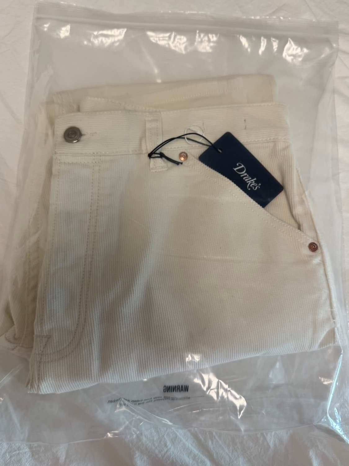 드레익스 에쿠르 재팬 셀비지 코듀로이 5포켓진 34(새상품) 상품이미지10