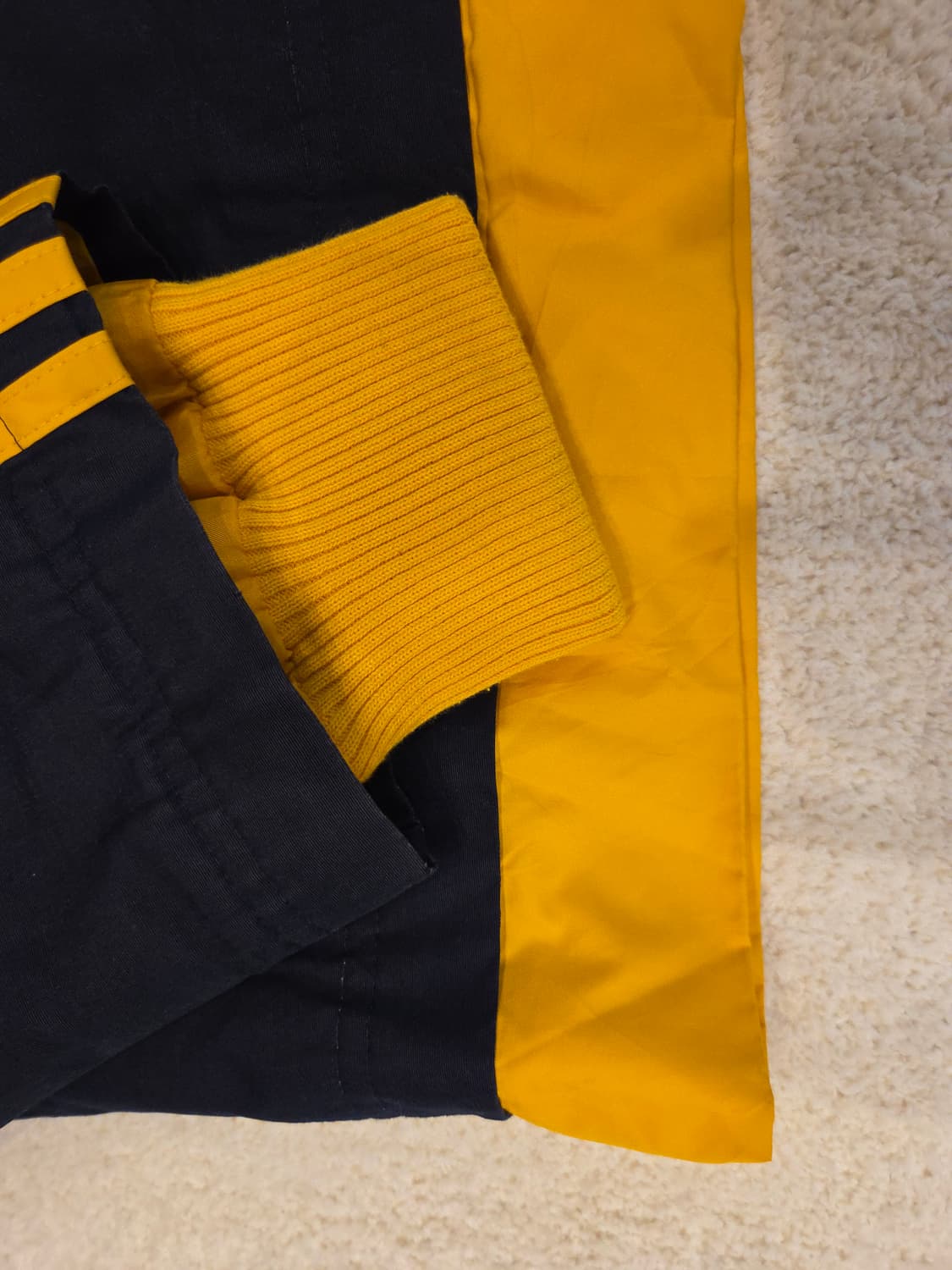 00'아디다스 OG 네이비-옐로우 져지 트랙탑[오버사이즈] 상품이미지3