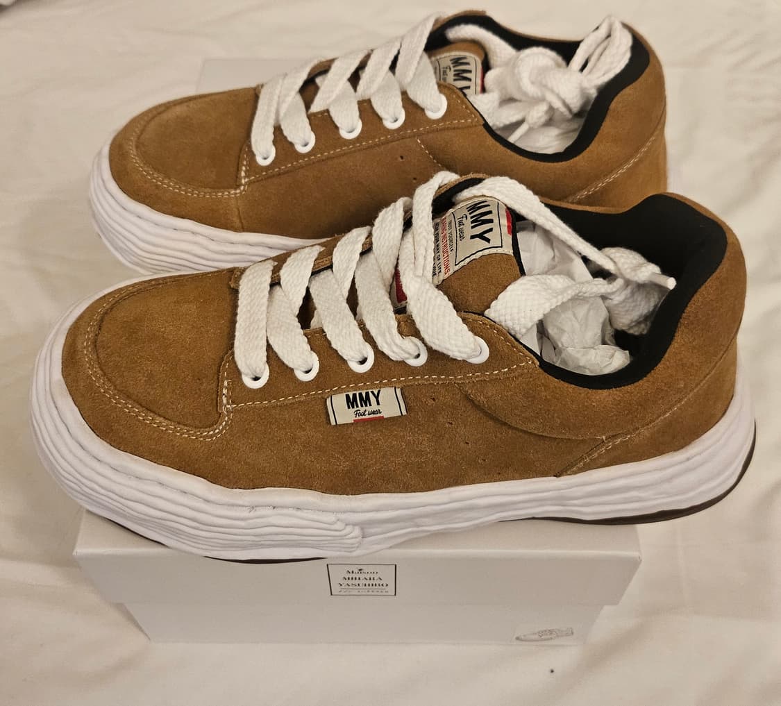 메종 미하라 야스히로 올리버 OG 솔 스웨이드 브라운 (44) 상품이미지1