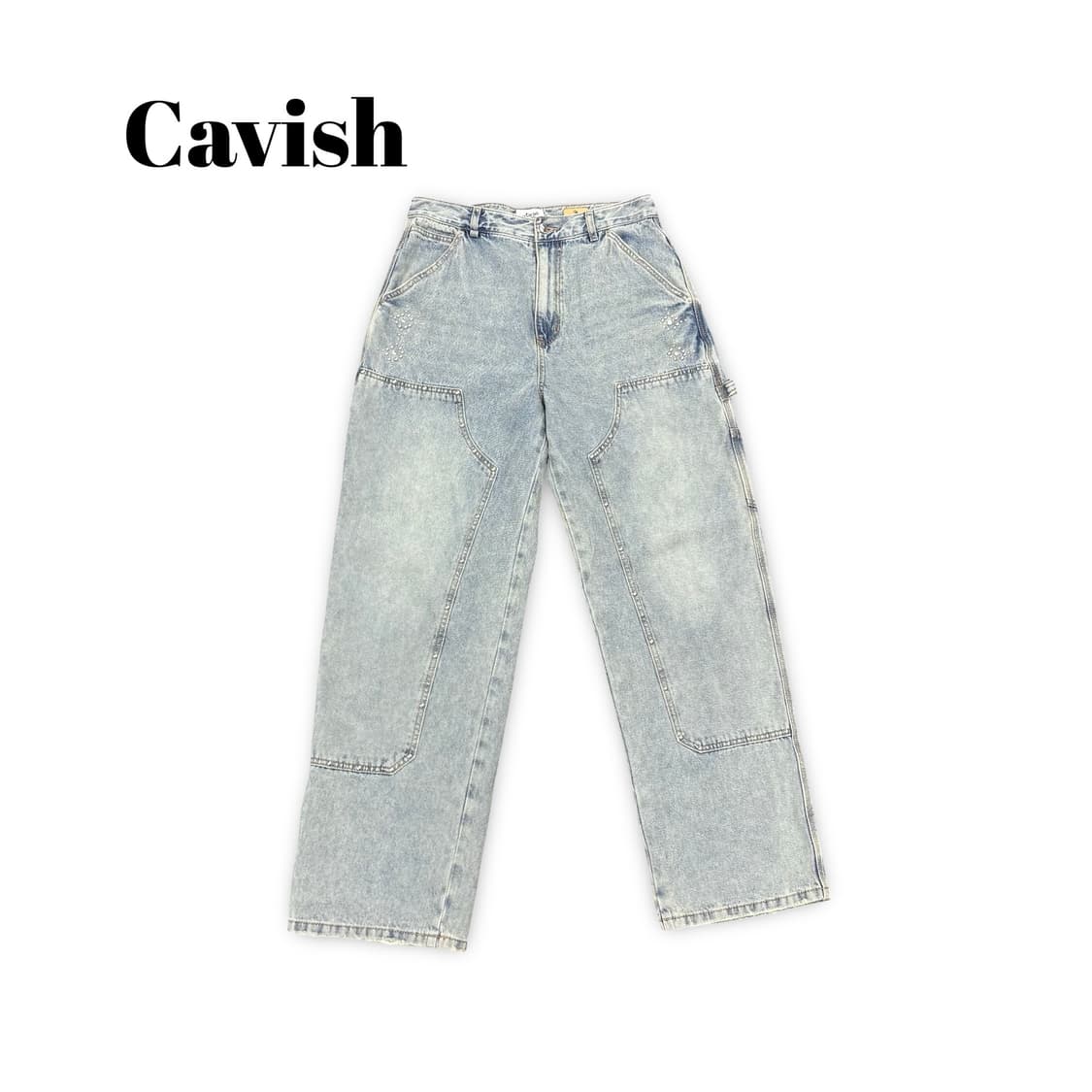 (30)카비시더블니카펜터데님팬츠 상품이미지1