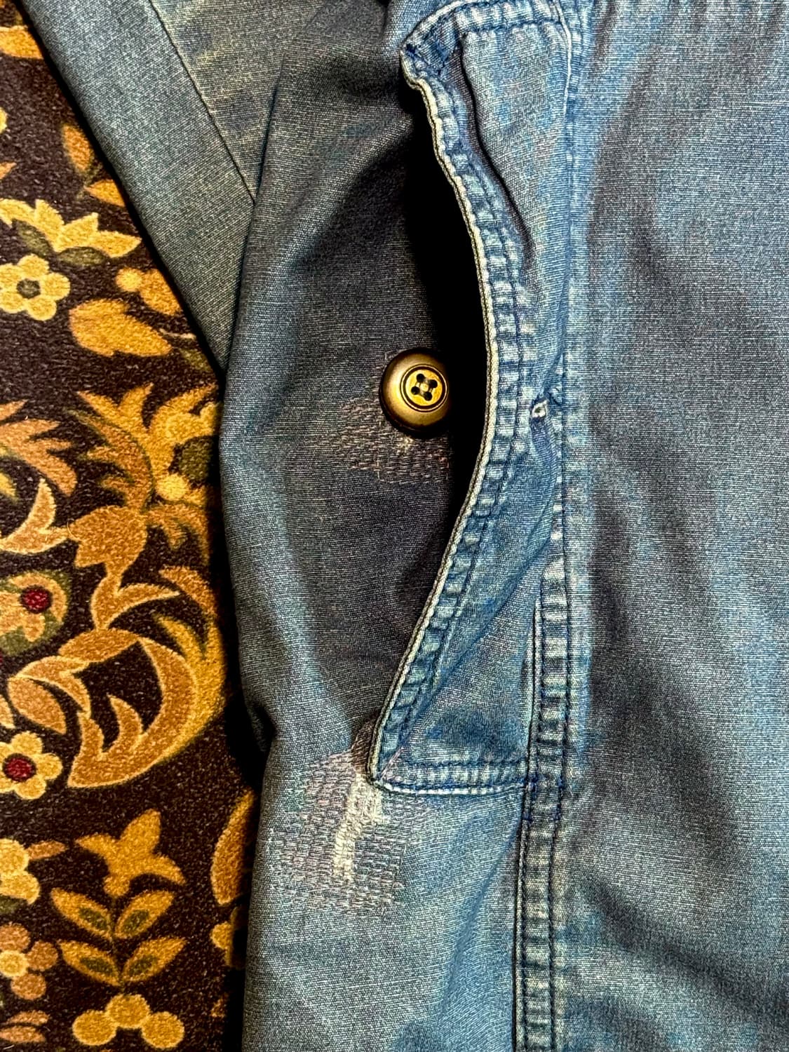 90s 올드 갭 트윌코튼 헌팅자켓 상품이미지8