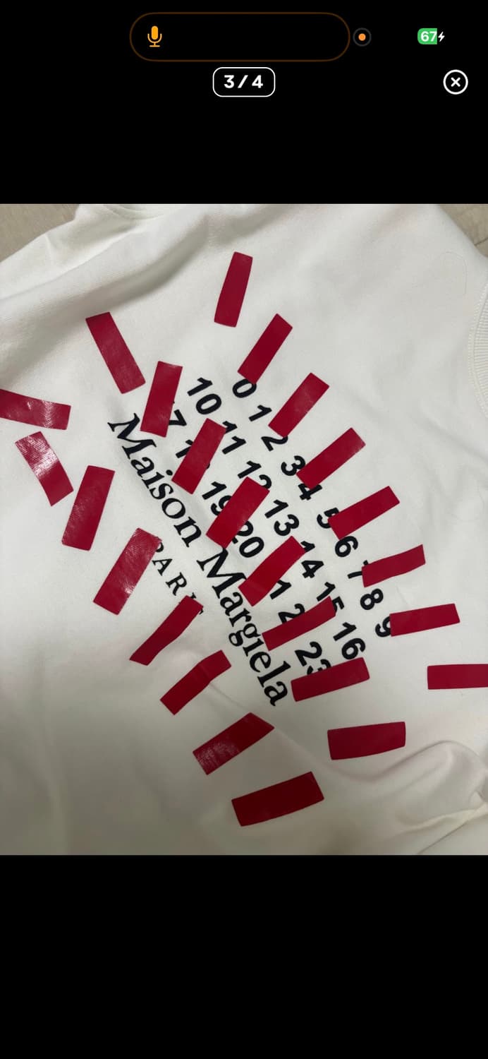 메종마르지엘라 맨투맨 상품이미지3