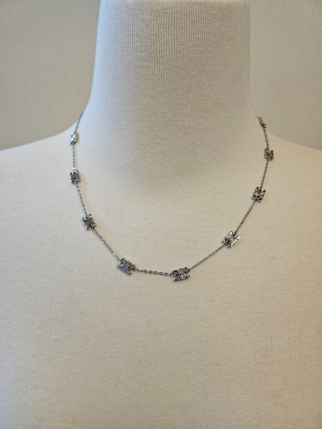 셀린느 트리오페 은장 목걸이 업사이클링 상품이미지6