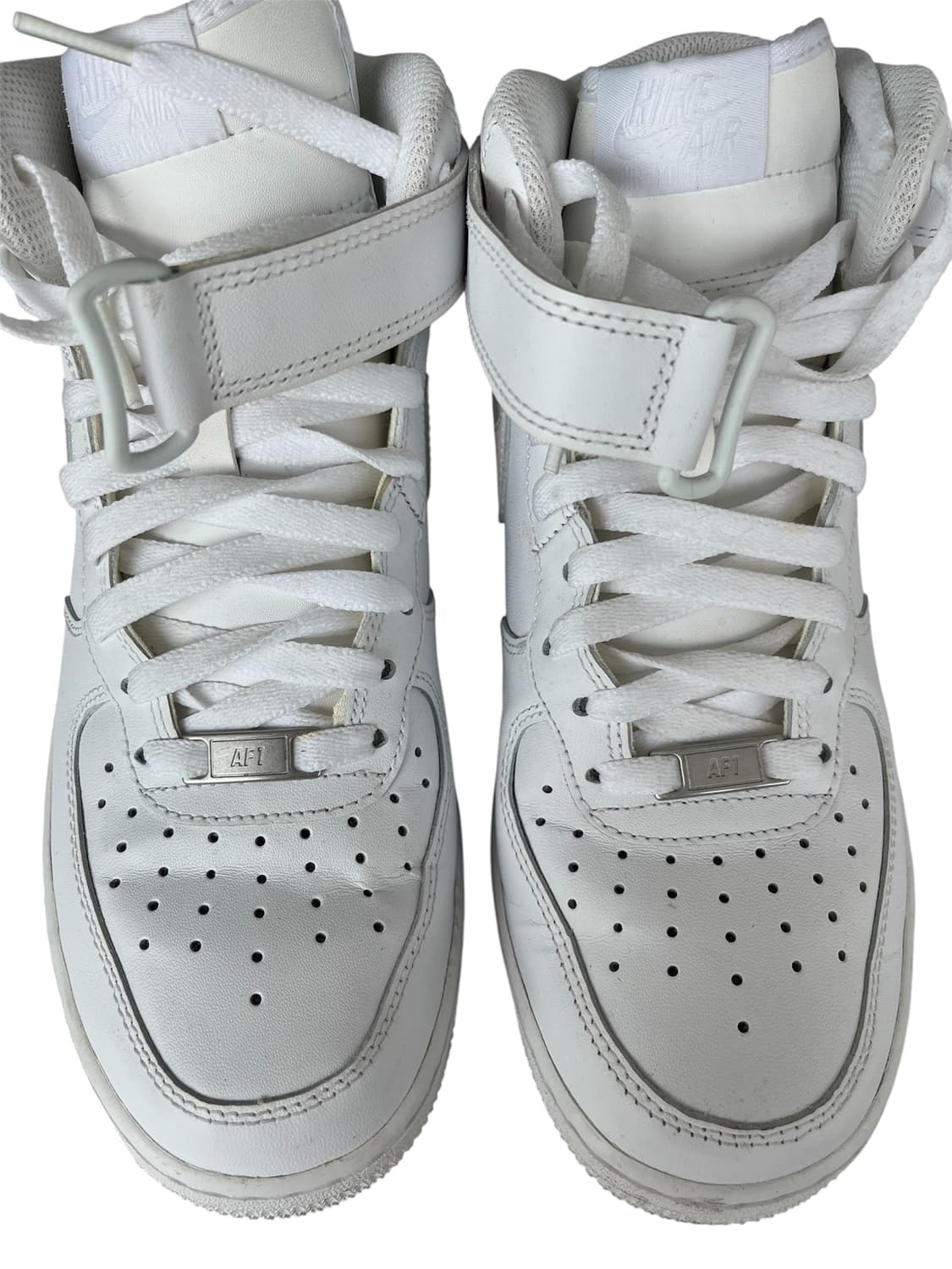 나이키 에어포스1 미드 화이트 백포스 상품이미지6