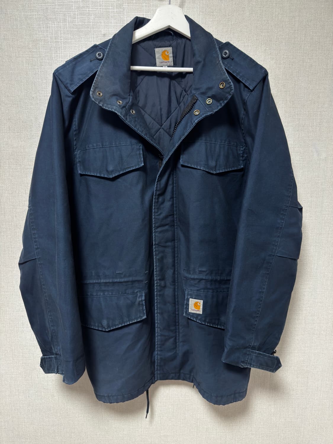 칼하트 WIP 힉맨 코트 네이비 (Hickman Coat) 상품이미지1