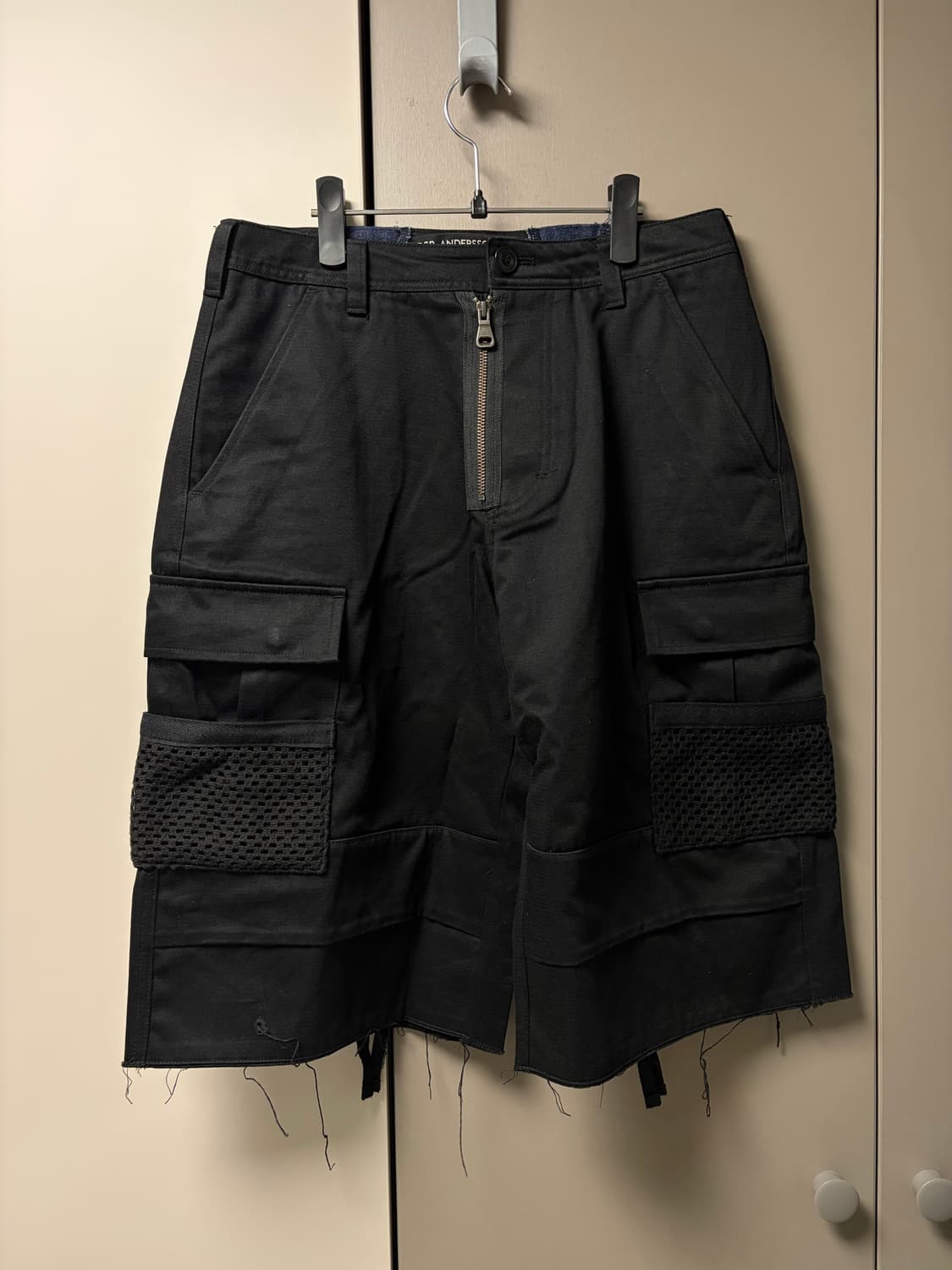앤더슨벨 디폿 코튼 카고 쇼츠 apa807m(BLACK) 44사이즈 상품이미지1