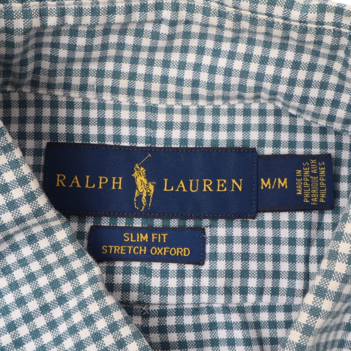폴로 랄프로렌 스트레치 옥스포드 깅엄 체크 셔츠 상품이미지8
