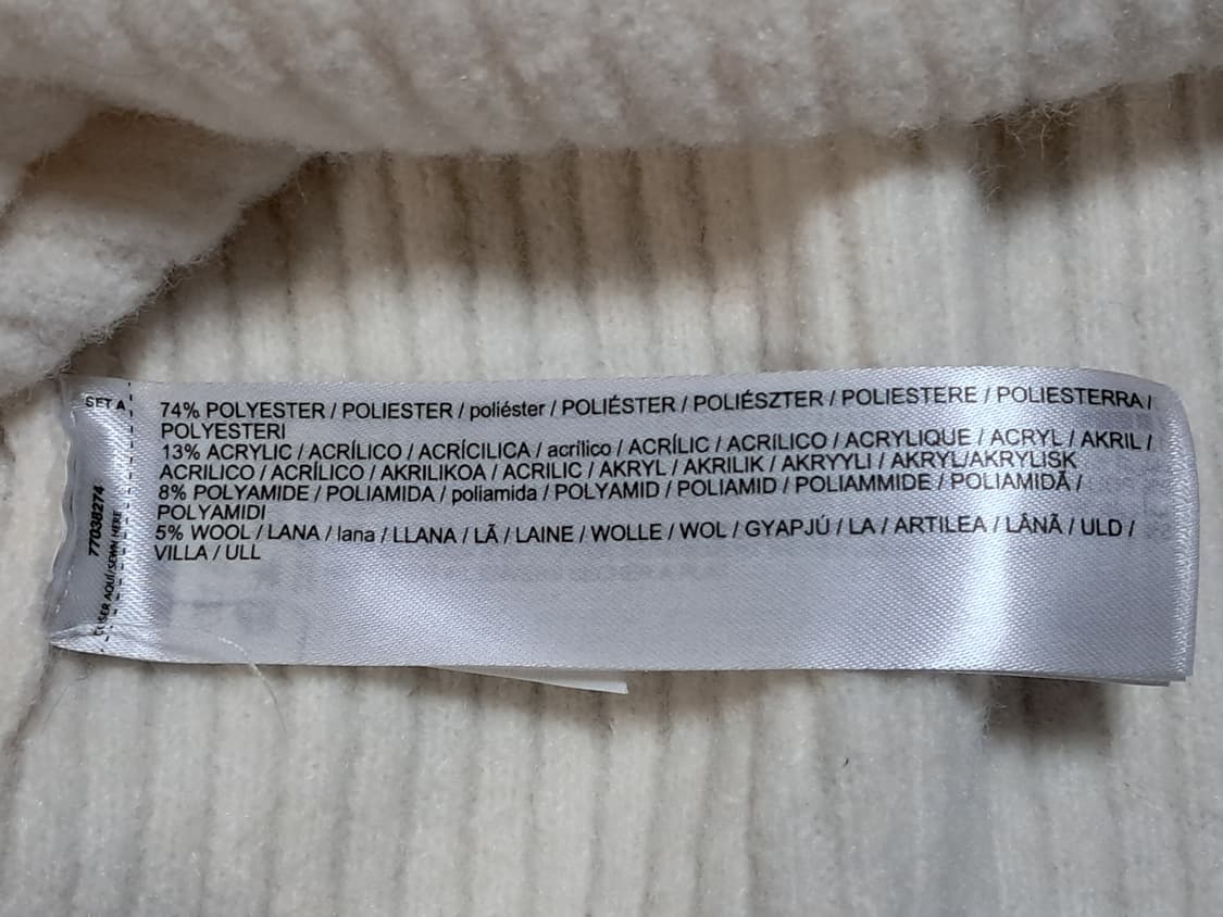 망고 골지 스웨터 XS 상품이미지8