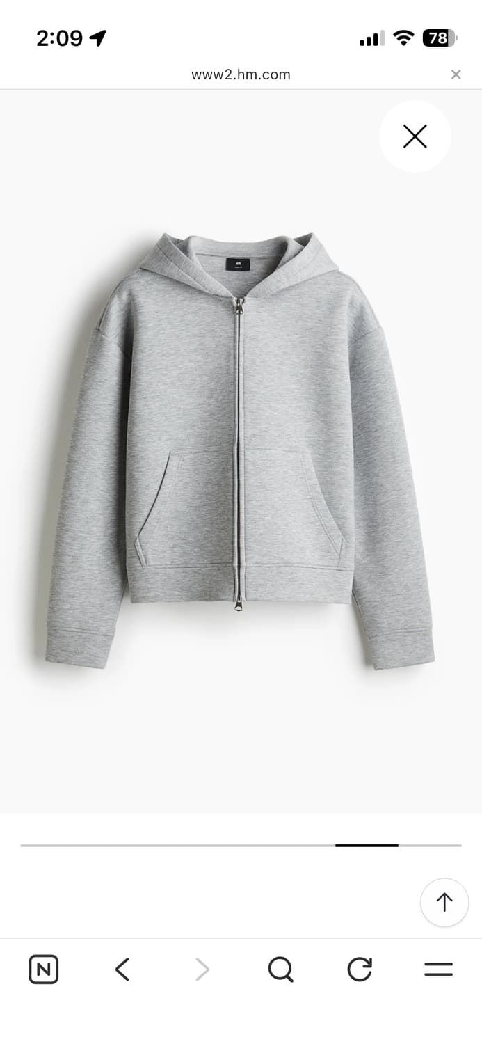 H m 수쿠버 후드집업 상품이미지1