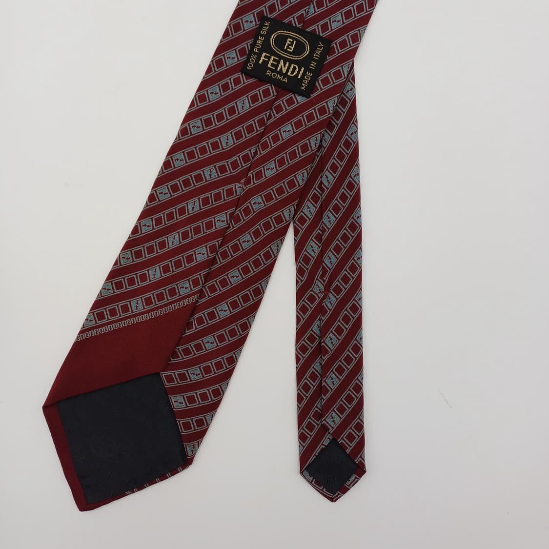 FENDI 펜디 실크 넥타이 [BCF10803_0004-121] 상품이미지2