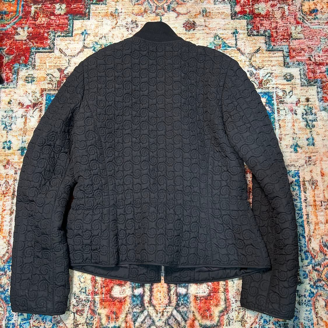 [L] 아르마니 익스체인지 크롭 벨티드 퀄팅 자켓 상품이미지2