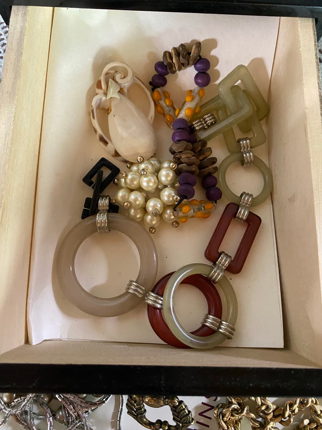 빈티지 주얼리 하자품 일괄 체인큐빅벨트 포함 상품이미지2