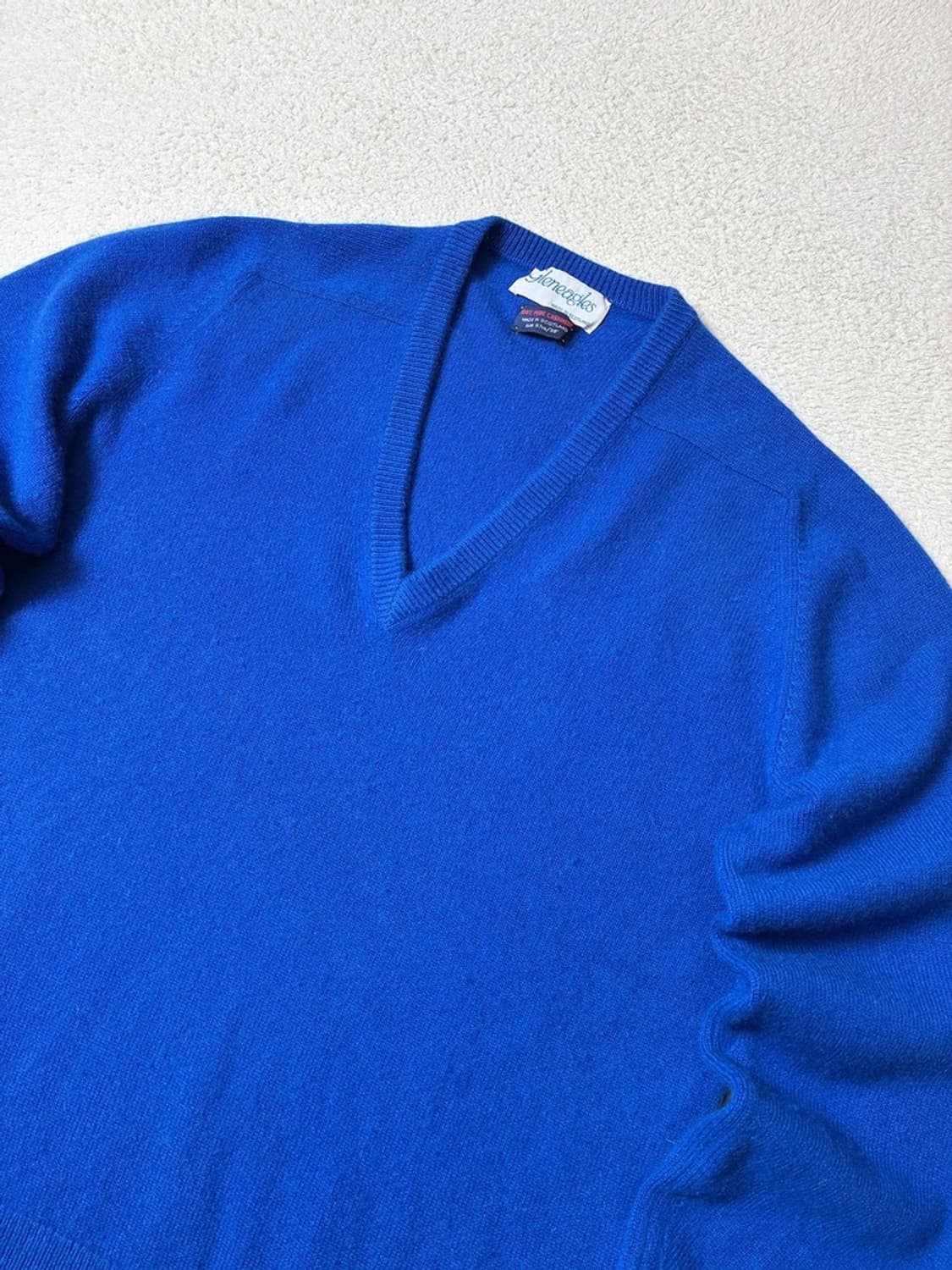 글렌이글스 Gleneagles 100% 퓨어 캐시미어 스웨터 PN7706 상품이미지2