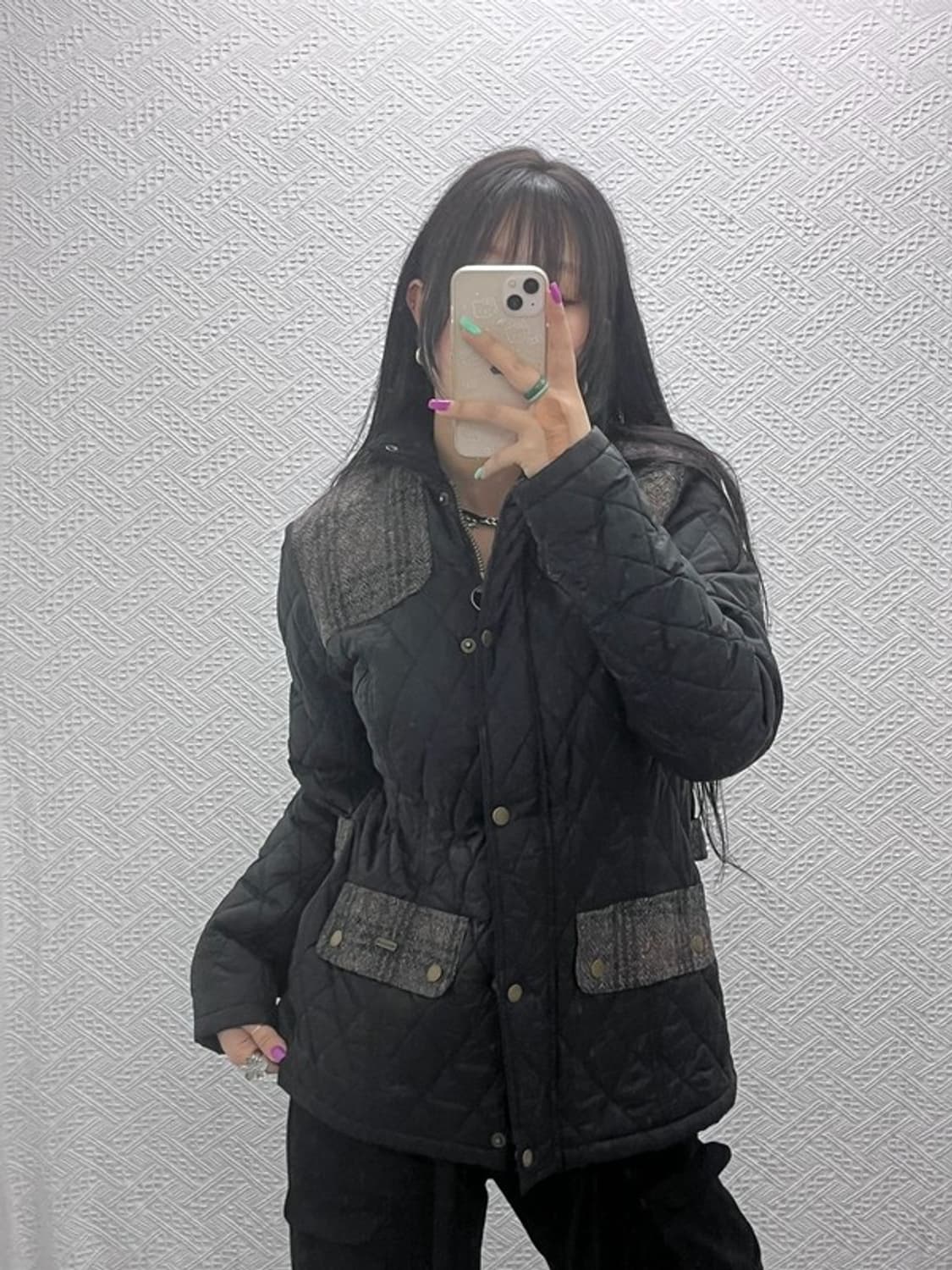 바버 멀티포켓 트러커 퀄팅 워크 자켓 12 C07381 상품이미지1