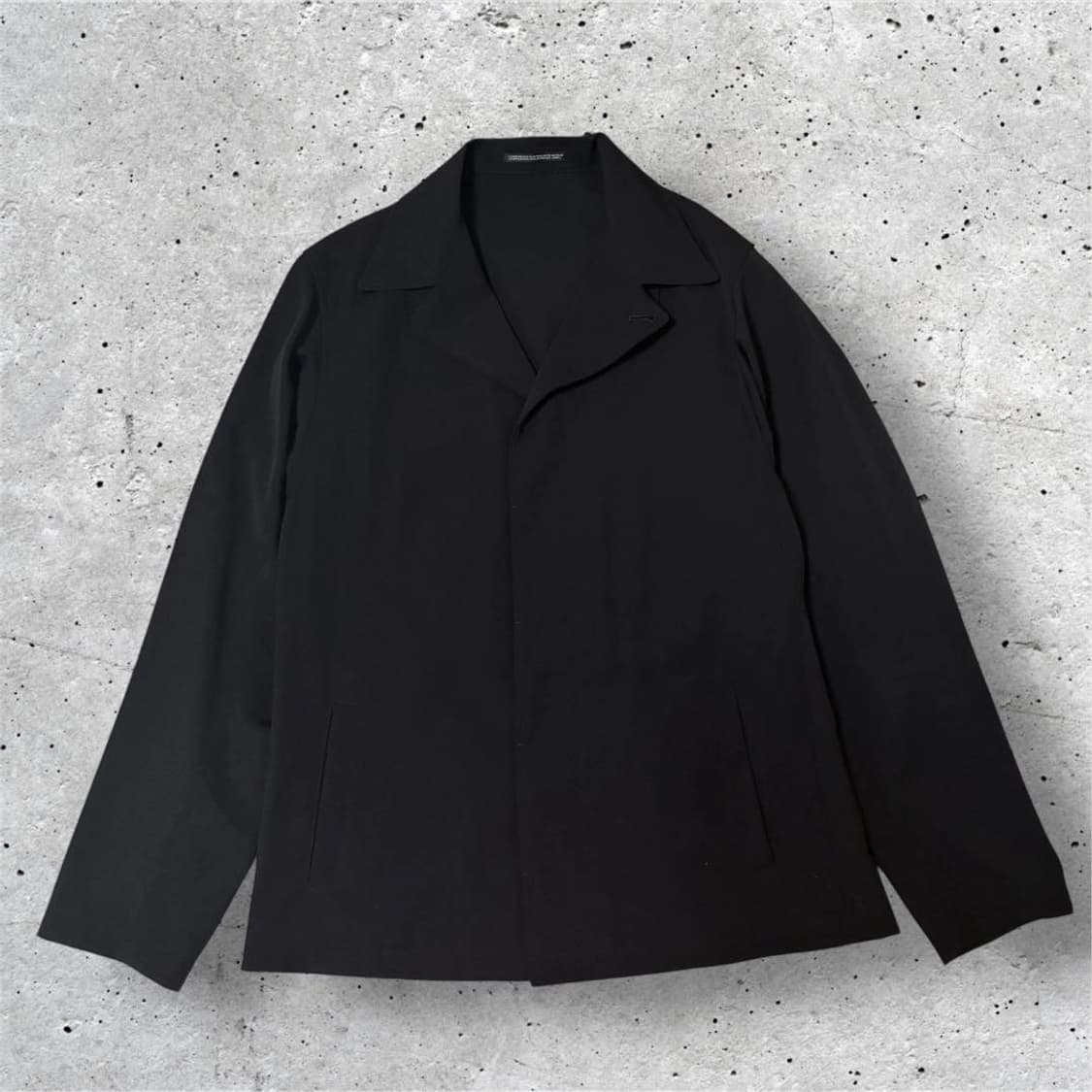 19ss 요지 야마모토 플라켓 개버딘 재킷 상품이미지2