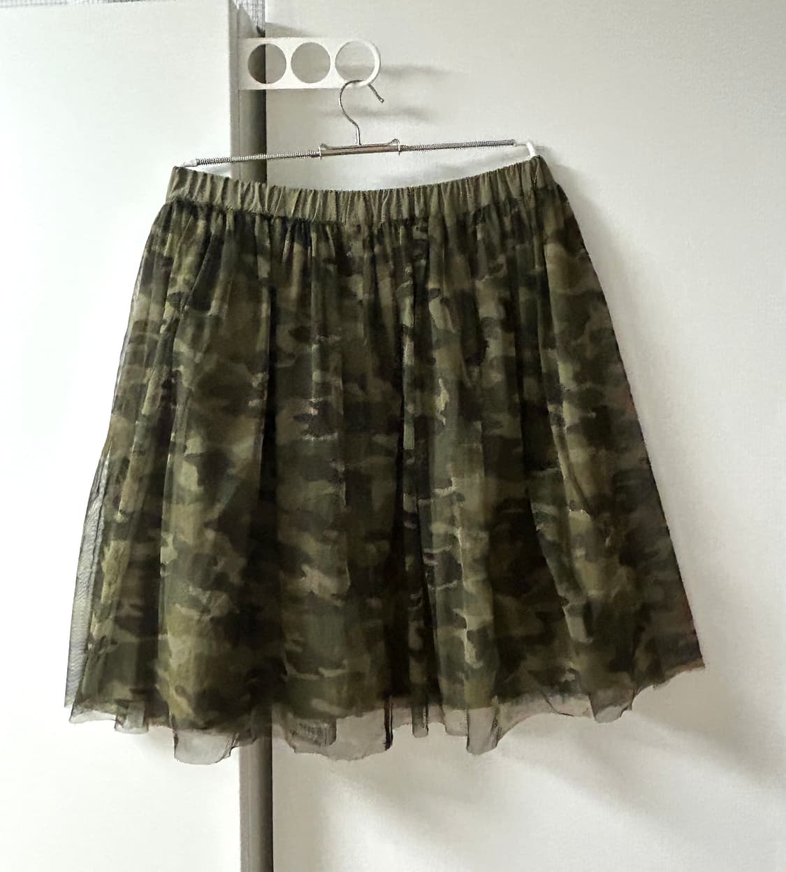 foruseoul 일본 빈티지 카모 샤 스커트 상품이미지1