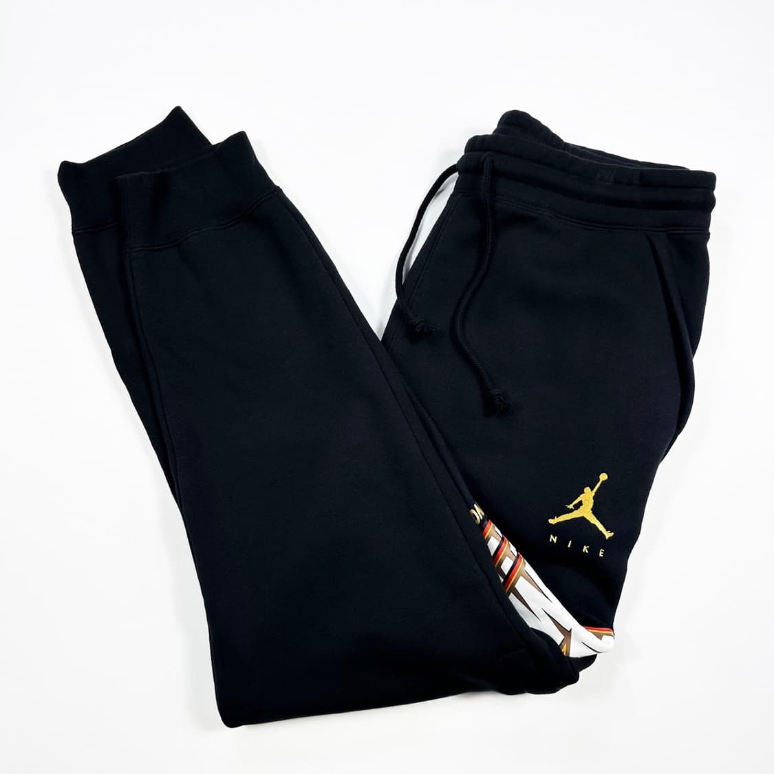 조던 나이키 점프맨 NBA 월드챔피언 블랙 조거팬츠 (XL) 상품이미지2