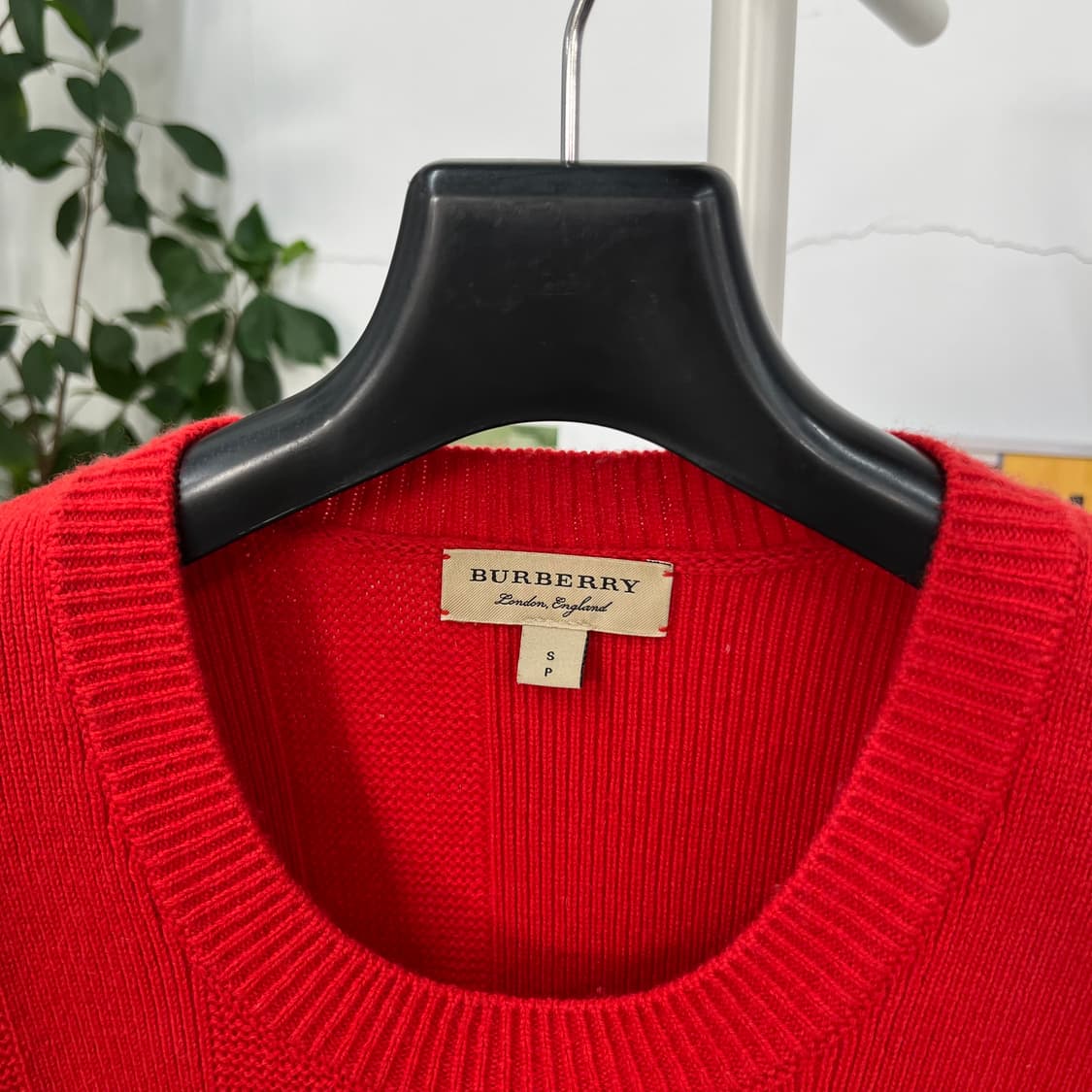 버버리 우먼 캐시미어 블렌드 니트 S 상품이미지3