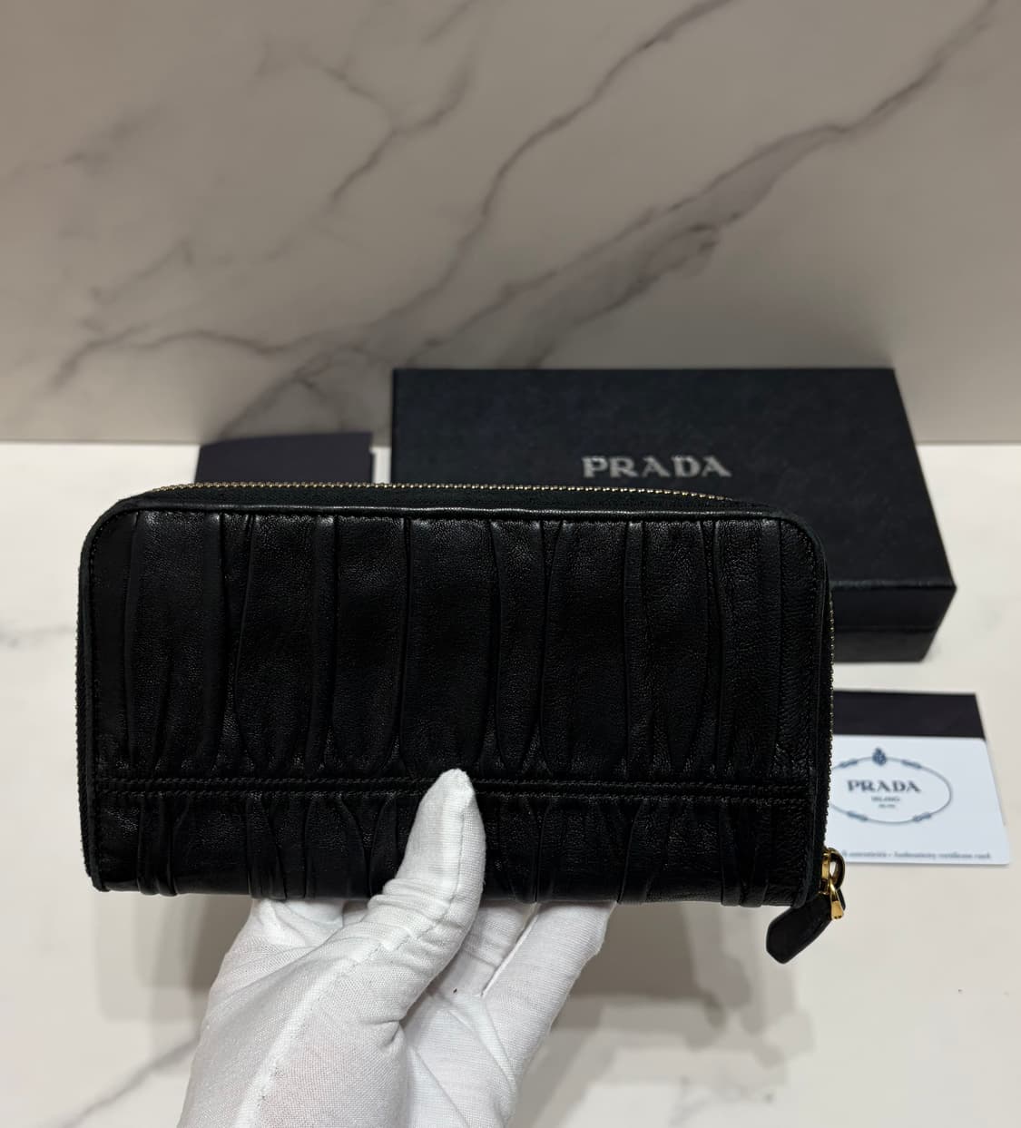 [정품] 프라다 고프레 장지갑 상품이미지2