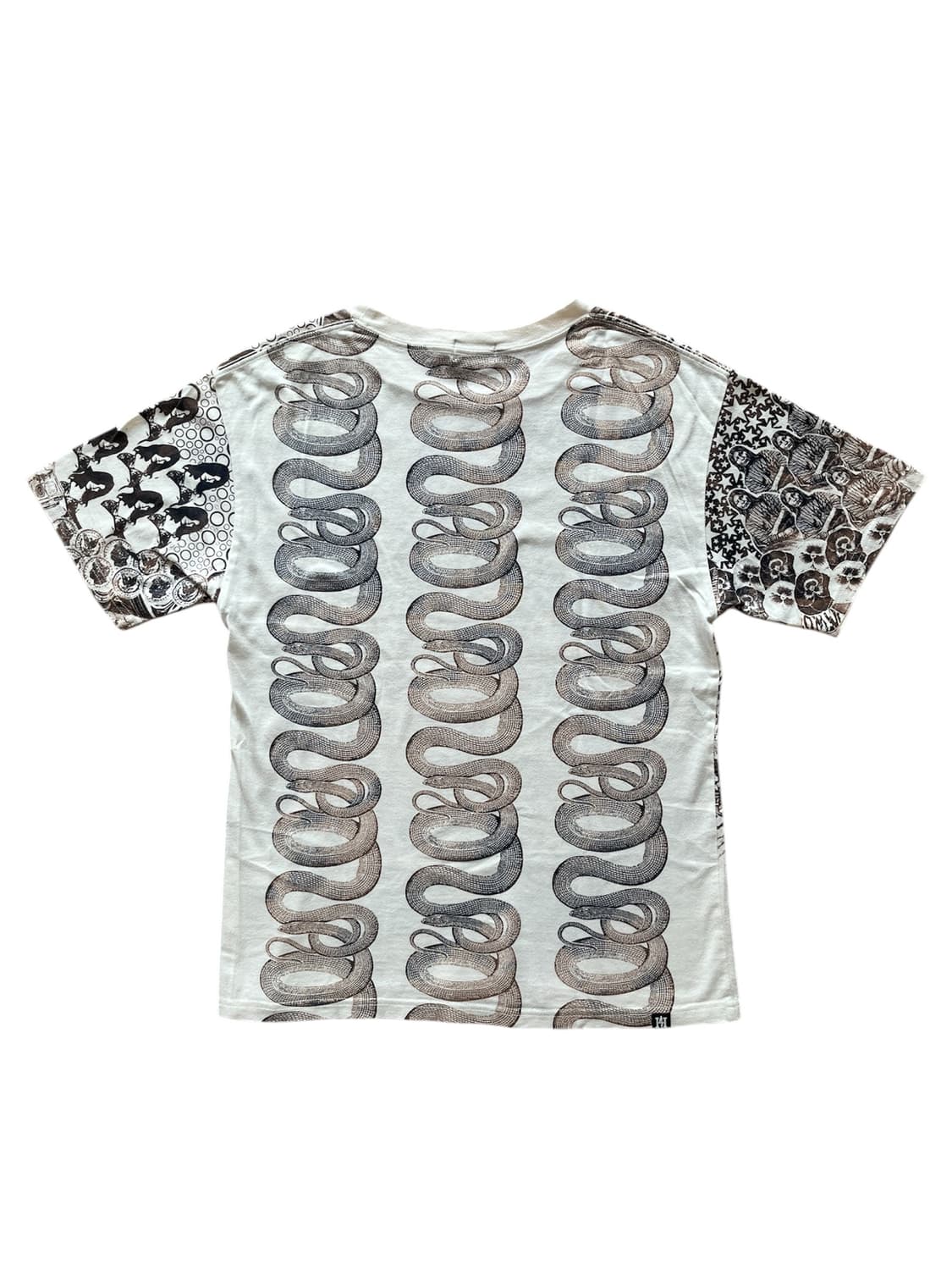 (유일매물) 히스테릭 글래머 아카이브 스네이크 반팔 티셔츠 상품이미지1