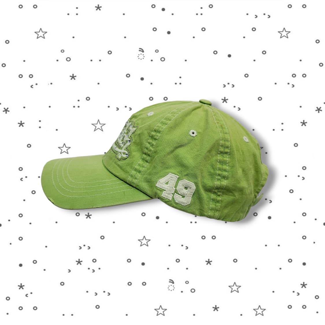  VonDutch 본더치 큐빅 그린 캡 상품이미지5