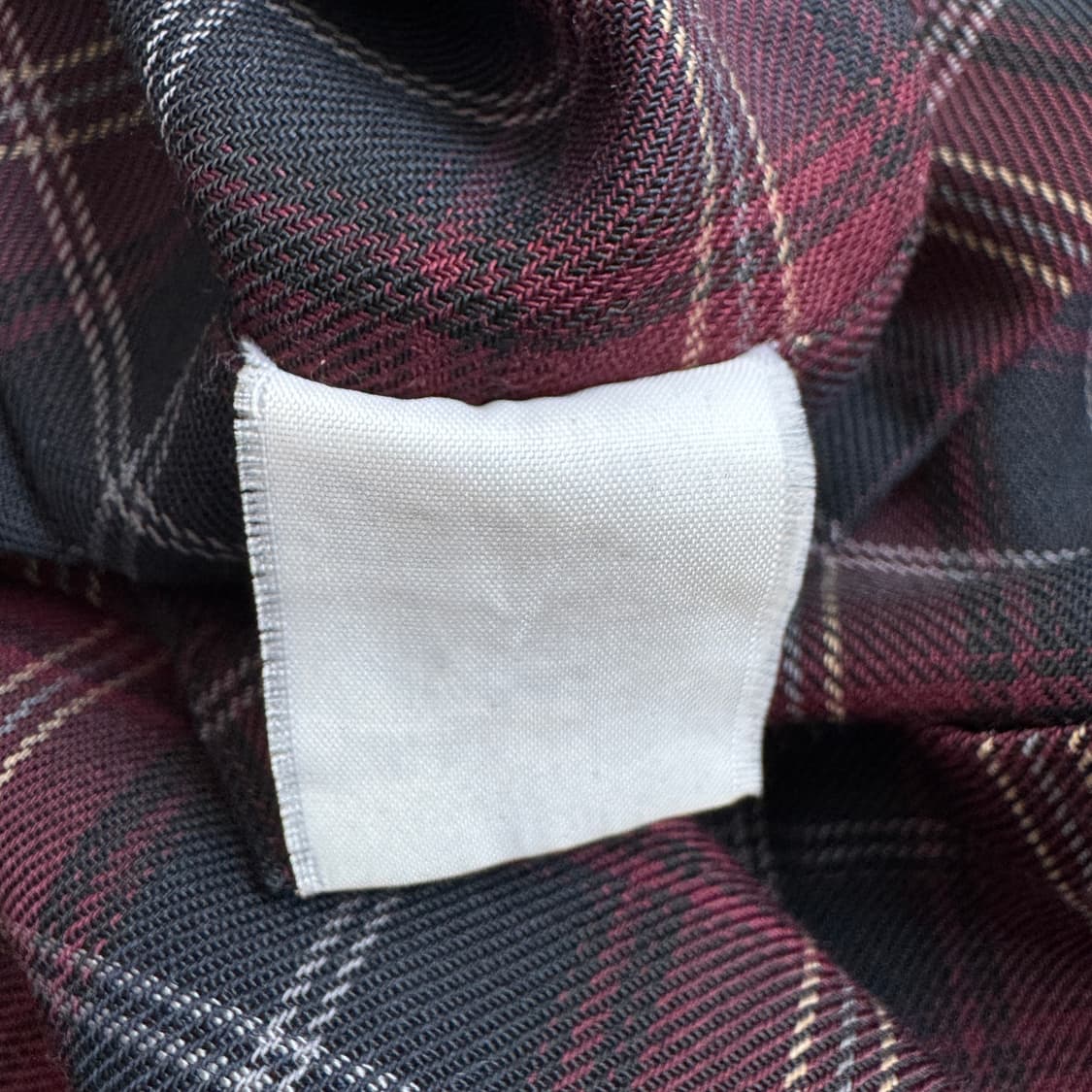 입생로랑 90s 타탄 체크 셔츠 상품이미지6