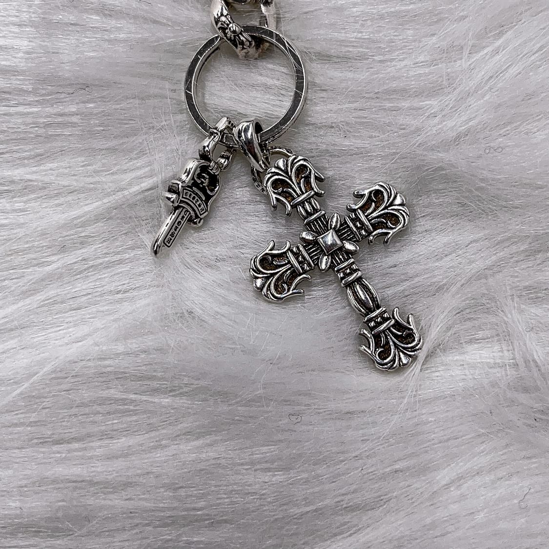 Vintage Long Chain Keyring 상품이미지1