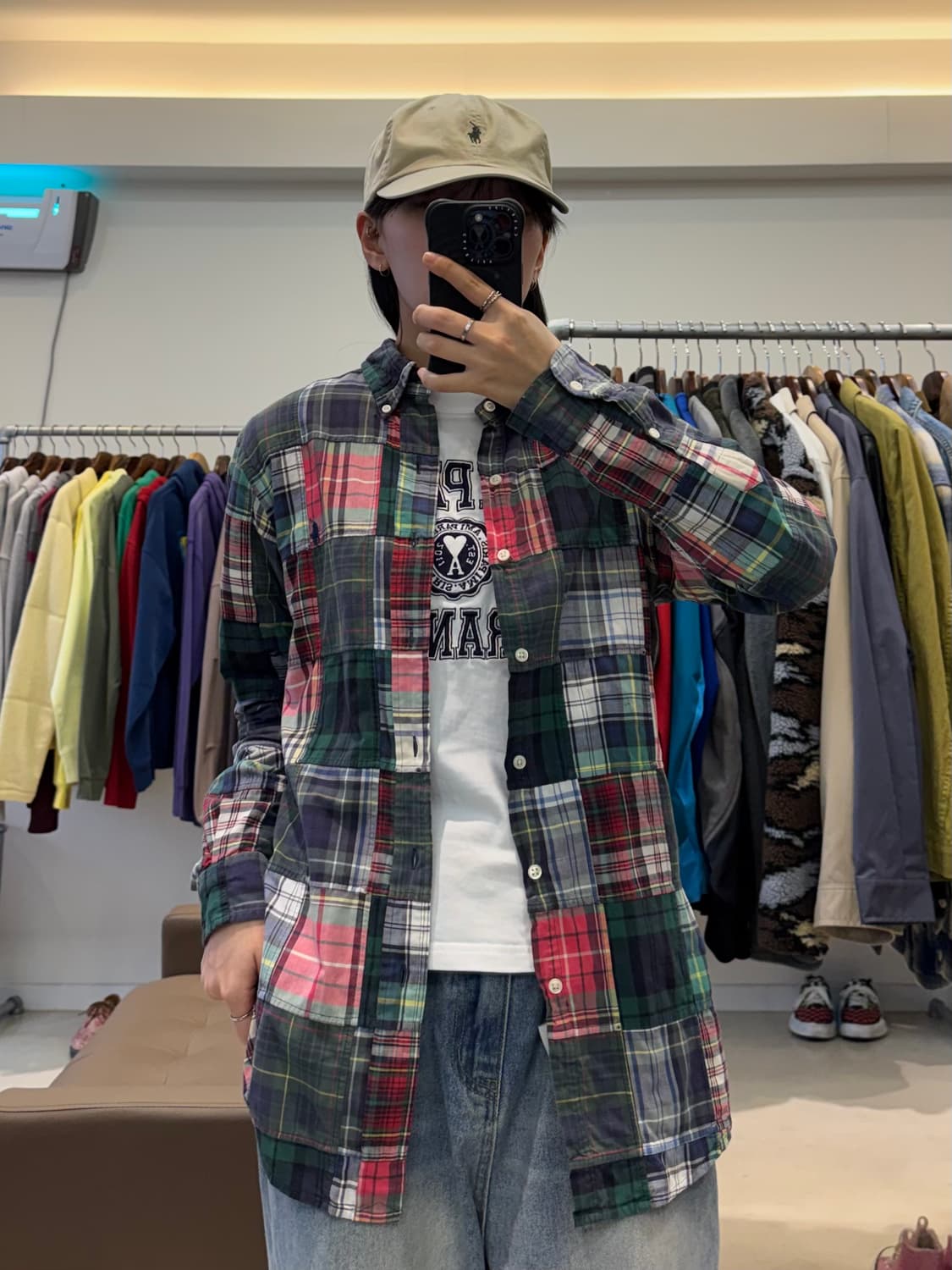 폴로 랄프로렌 마드라스패턴 셔츠 상품이미지6