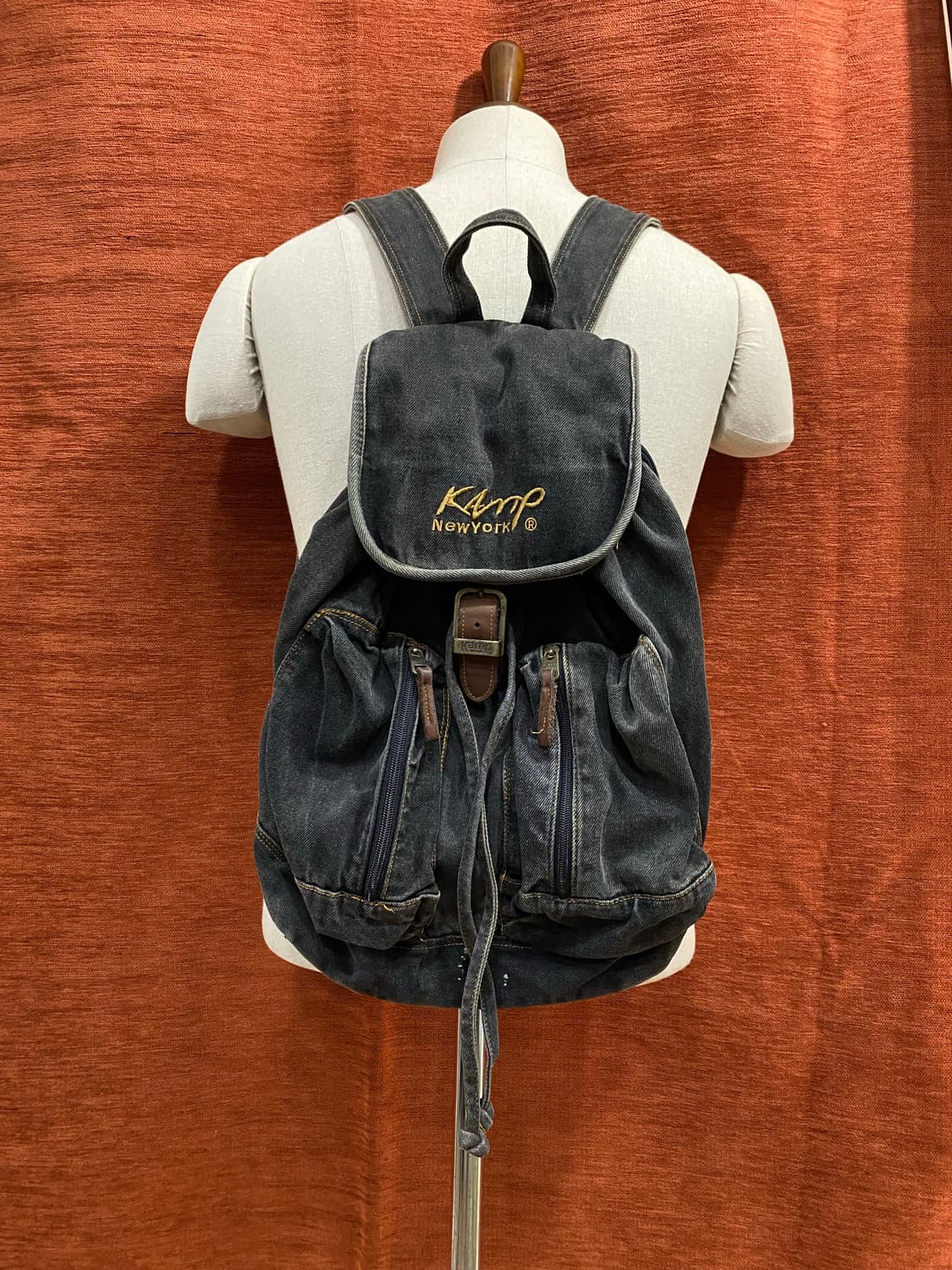 [36*49] Kamp New York 데님 럭색  상품이미지8