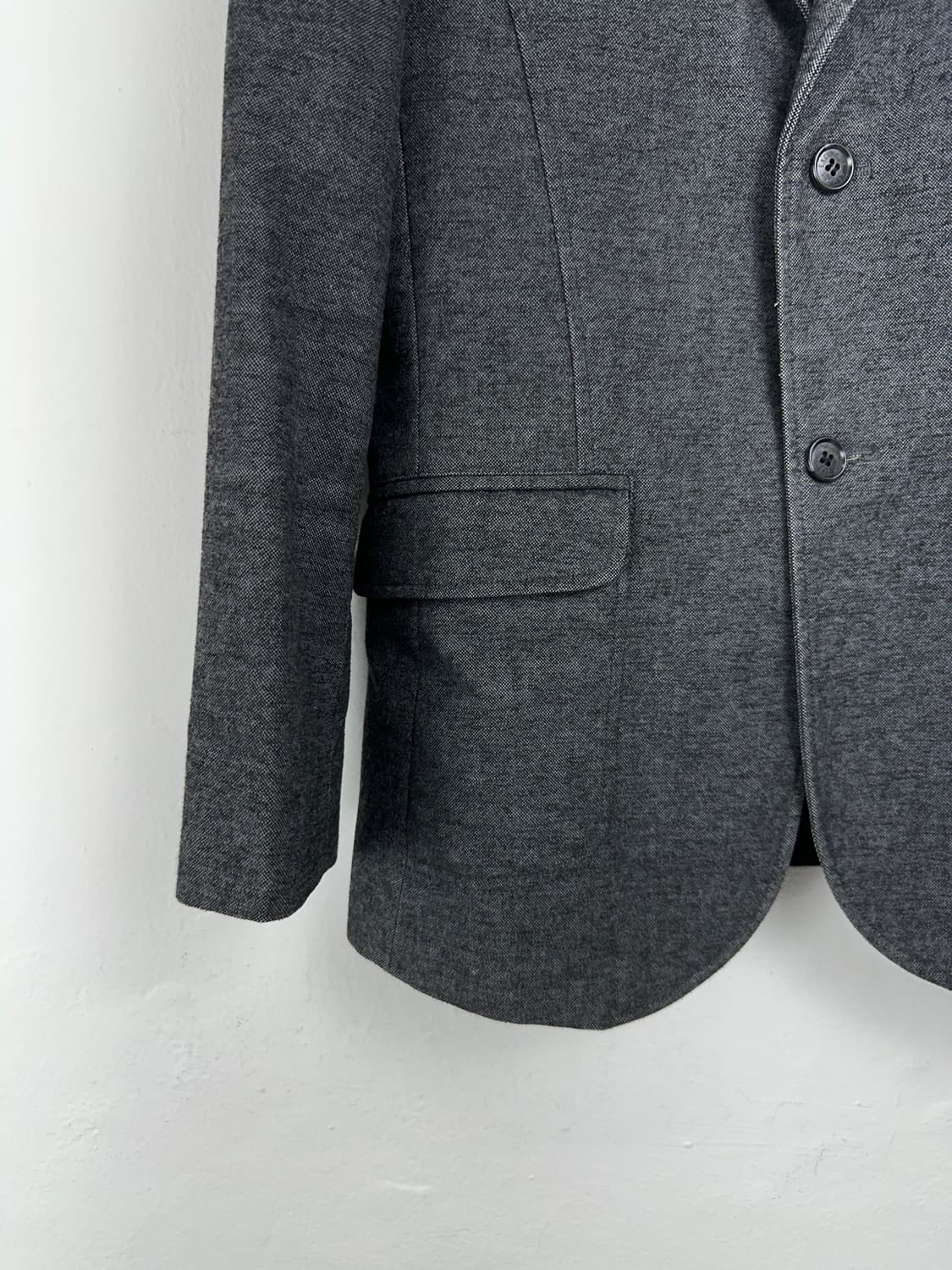 Armani Exchange Jersey Knit Tailored Bla 상품이미지4