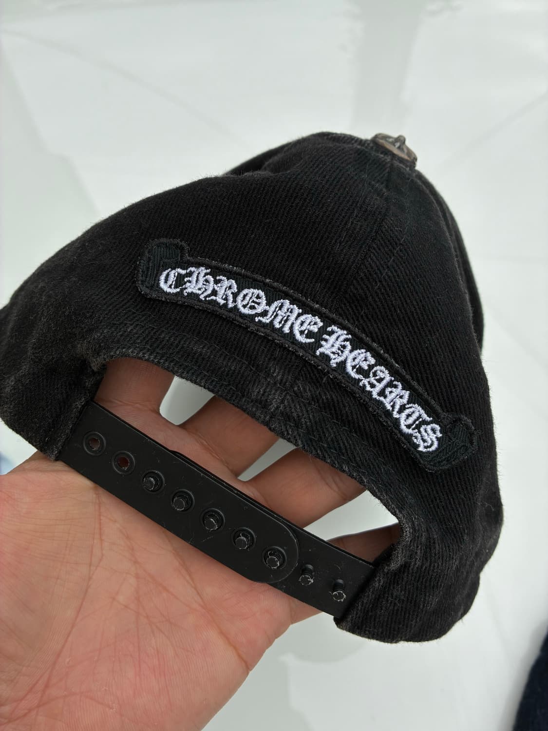 chrome Hearts 크롬하츠 홀스슈(말발굽) 코튼 볼캡 상품이미지4