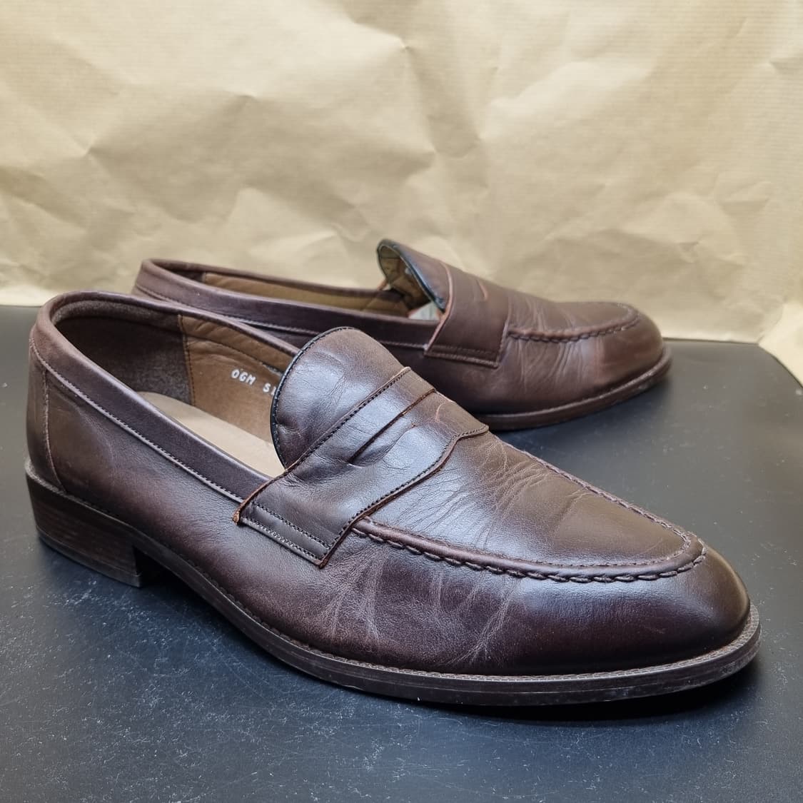 슈스토리 남성로퍼 실사이즈280 상품이미지1