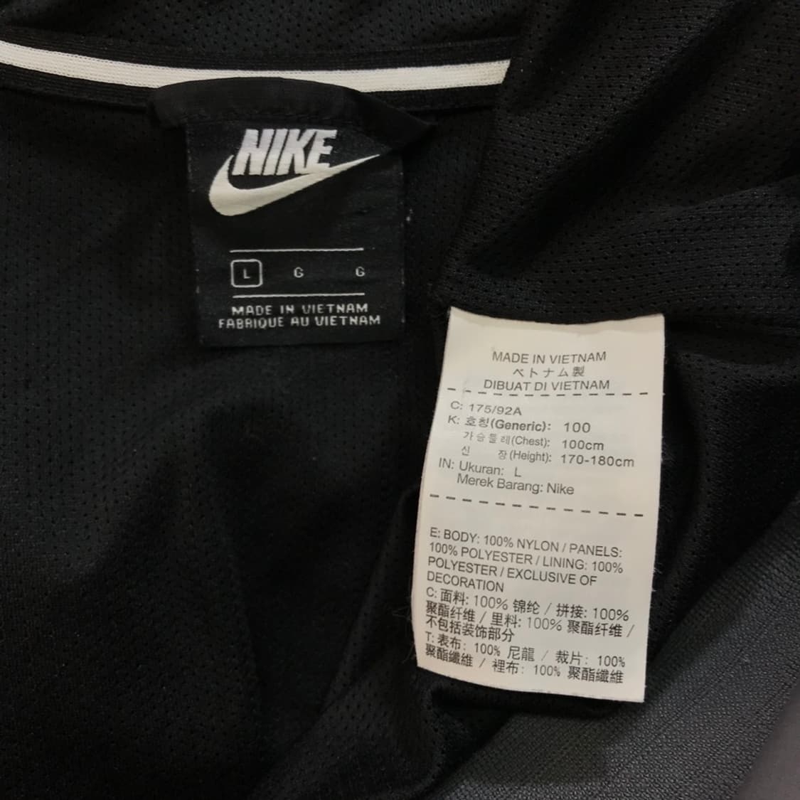 [[L, 공용] 나이키(NIKE) 메쉬안감 우븐 바람막이#318 상품이미지6