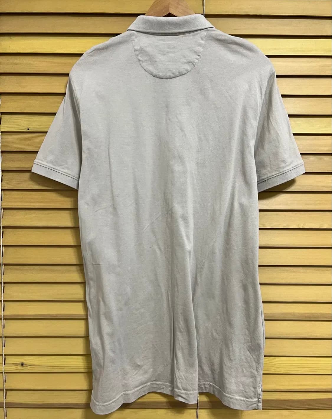 마시모뚜띠 남성 베이지브라운 PK카라반팔티셔츠 상품이미지3