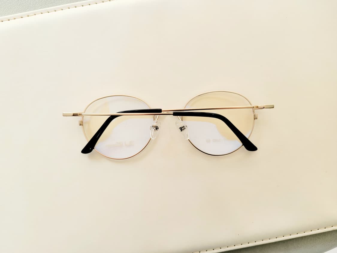 폴휴먼안경 PHF-362A 블랙/골드 초경량 상품이미지3