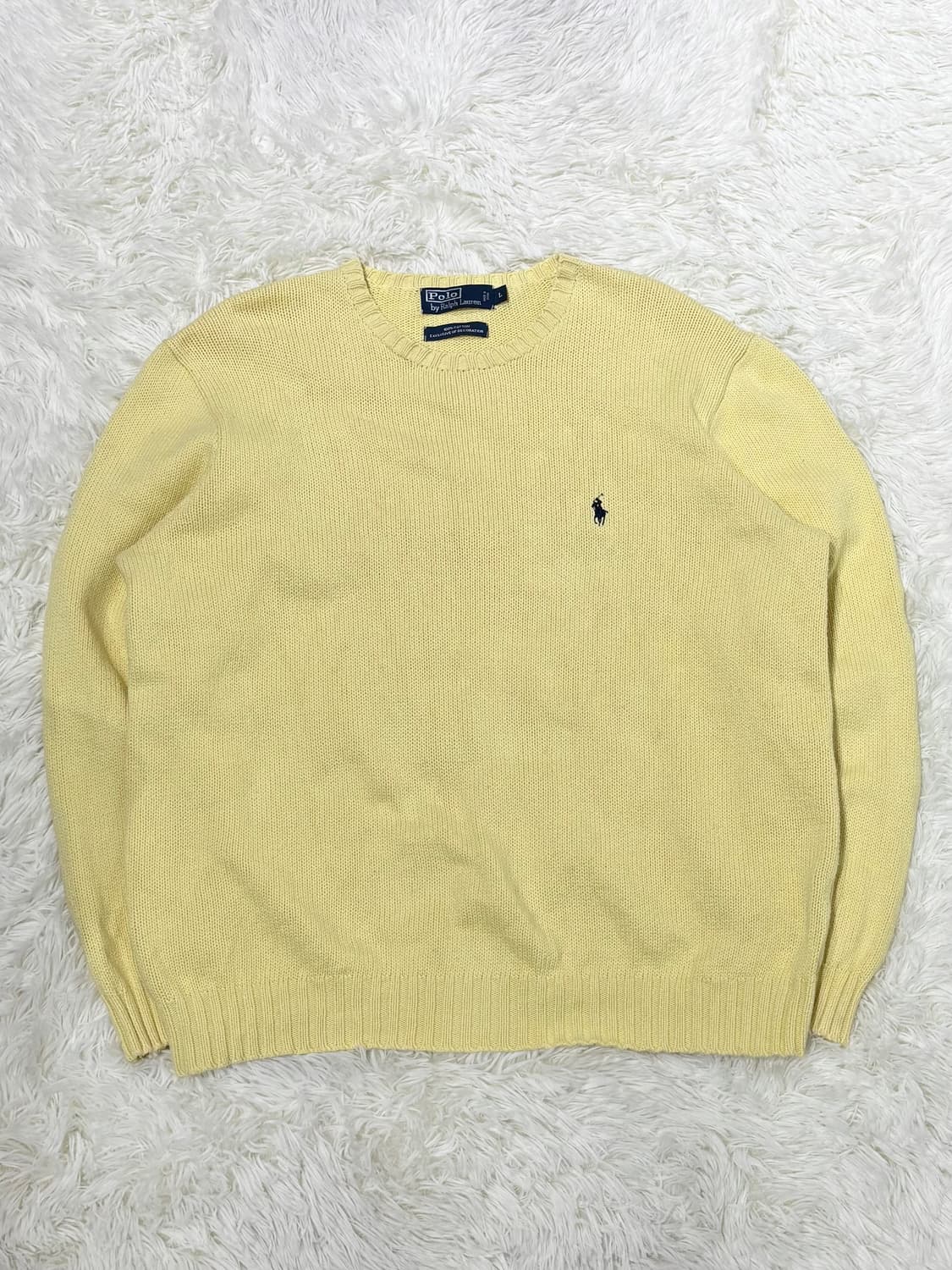 폴로랄프로렌 네이비포니 레몬 니트 상품이미지3