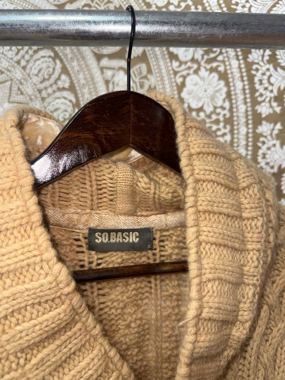 So basic 케이블 니트 가디건 상품이미지5