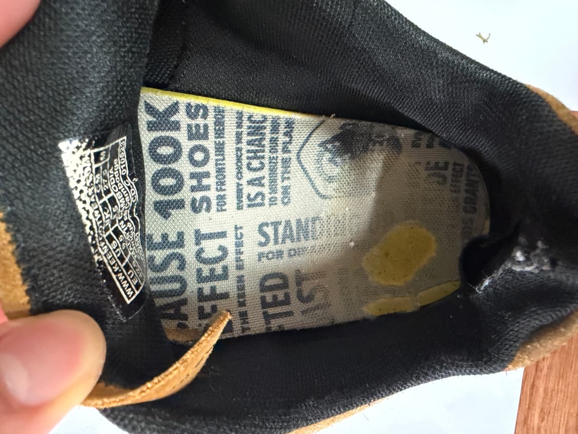 킨 재스퍼 스웨이드 스니커즈 카멜 275사이즈 상품이미지4