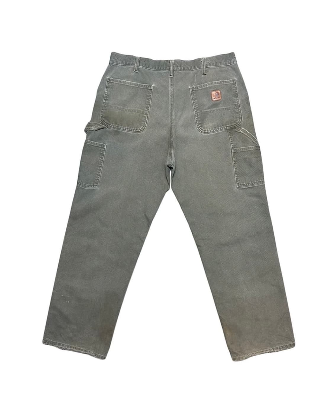 빈티지 칼하트 싱글니팬츠 모스그린 상품이미지2