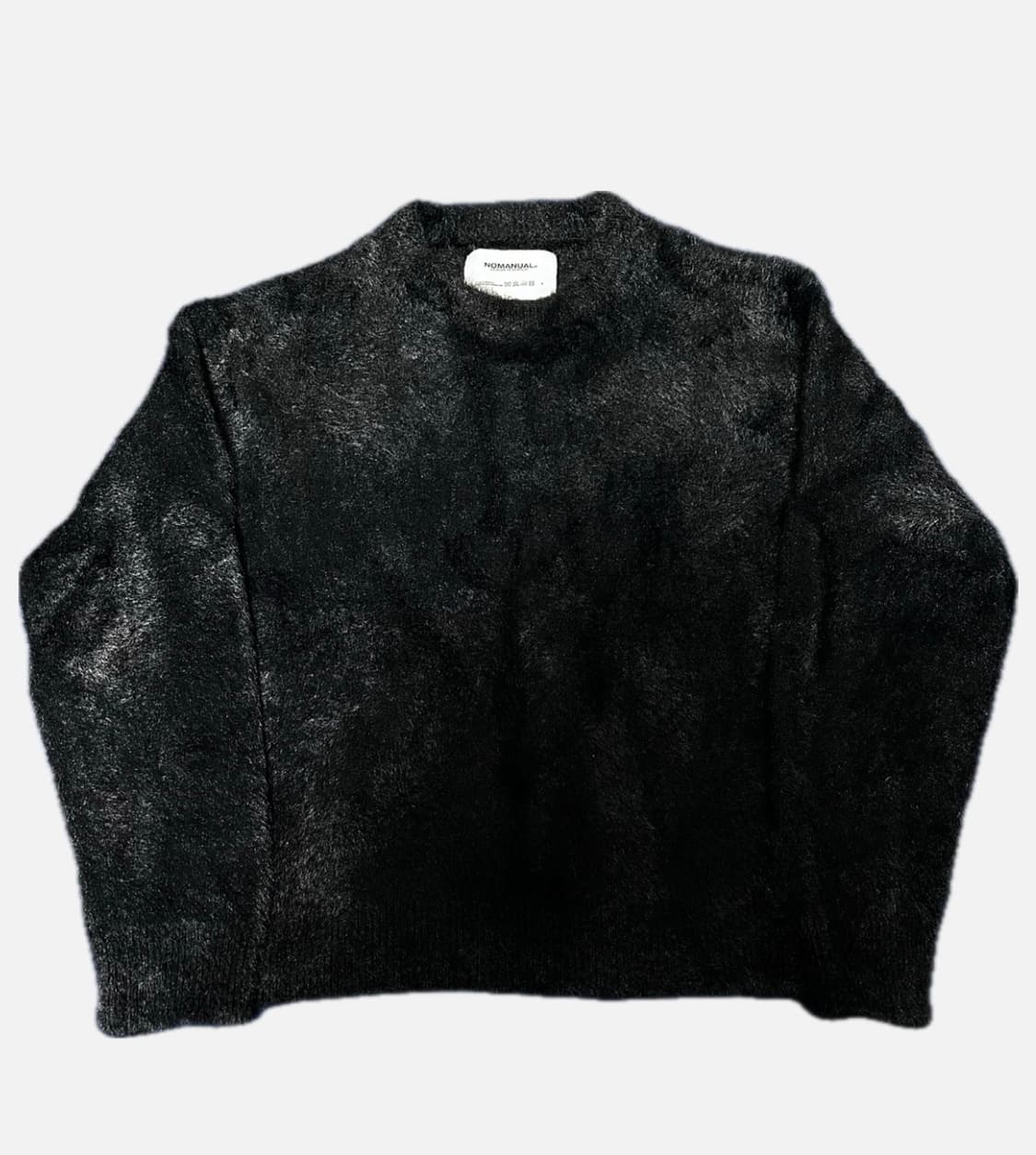 노매뉴얼 크롭 헤어리 니트 상품이미지3