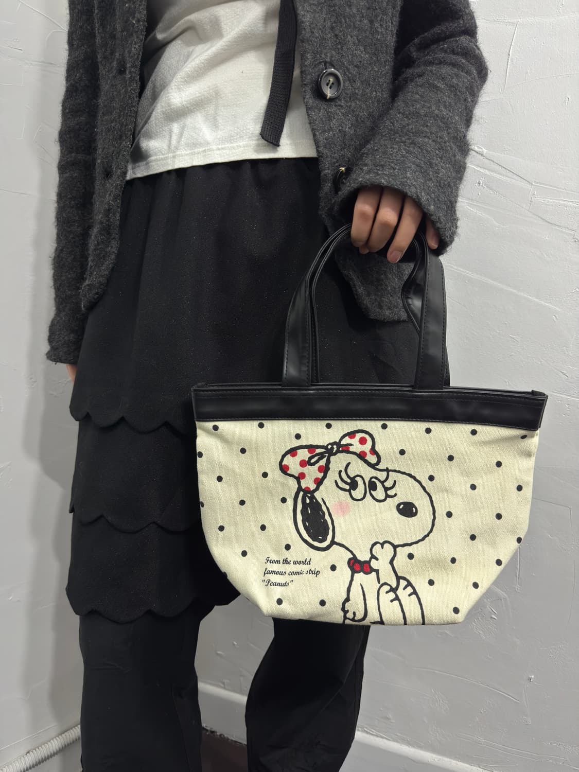 peanuts snoopy dot bag 상품이미지4
