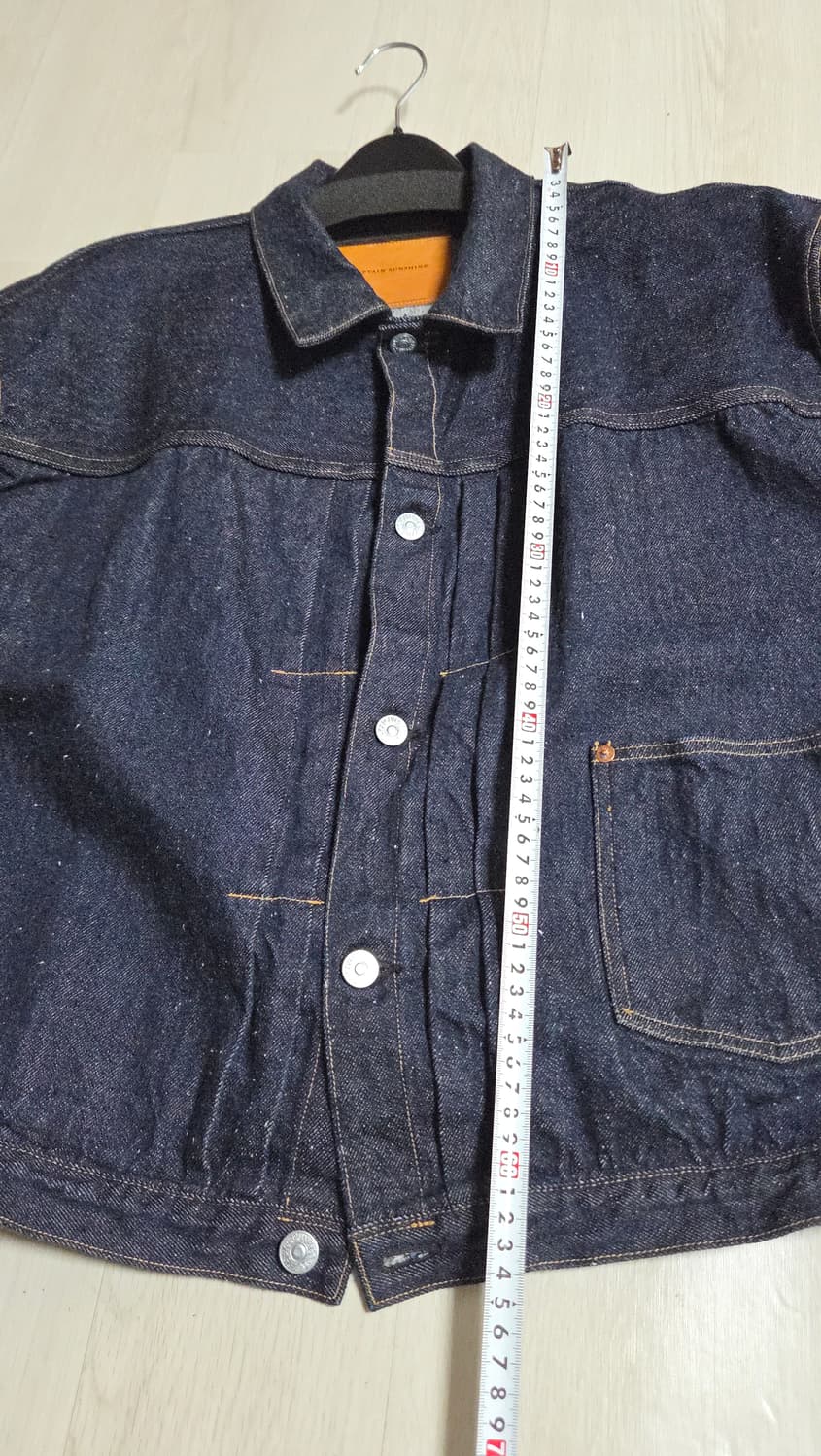 (착샷) 캡틴선샤인 타입1 트러커 데님 자켓 25fw 상품이미지7