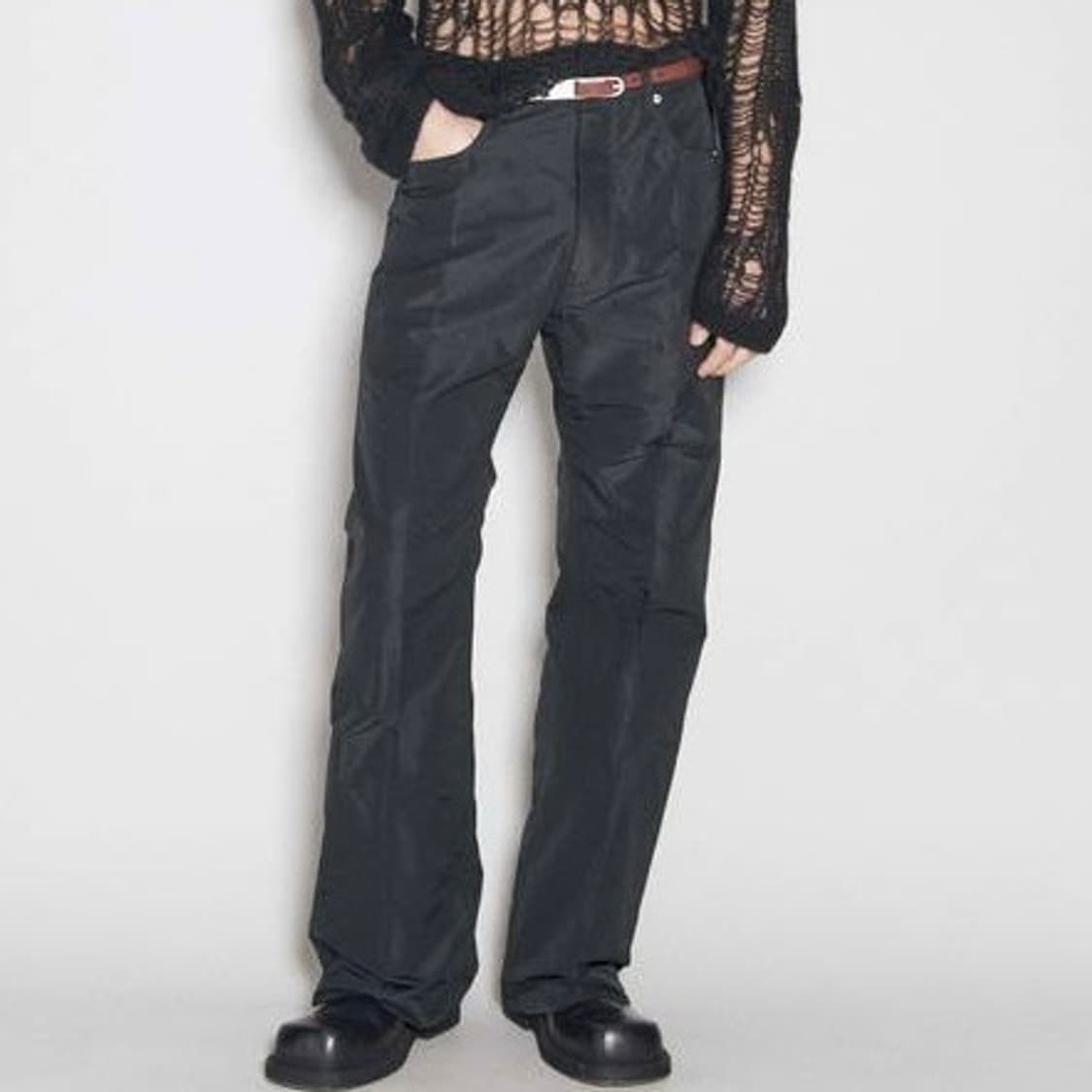 Rick Owens 릭오웬스 GETH 게스 나일론 팬츠 32 새상품 상품이미지7