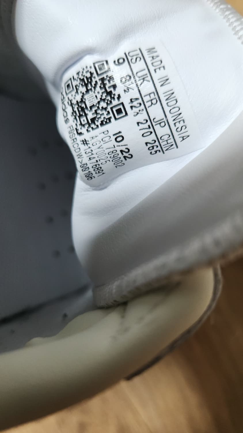 # 아디다스 슈퍼스타 클라우드 화이트 오프 화이트 270급처 상품이미지10