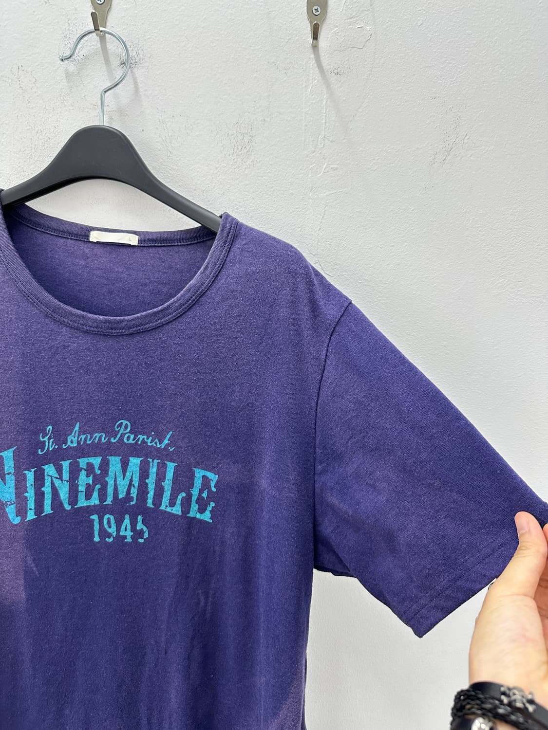 Vintage nine mile purple tee 상품이미지3