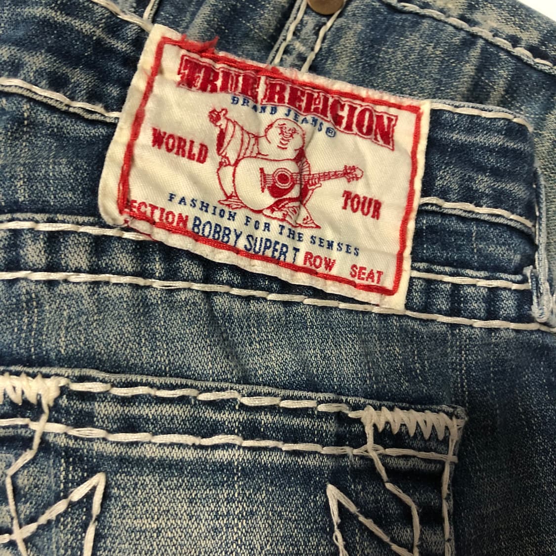 트루릴리전 데님팬츠 상품이미지7