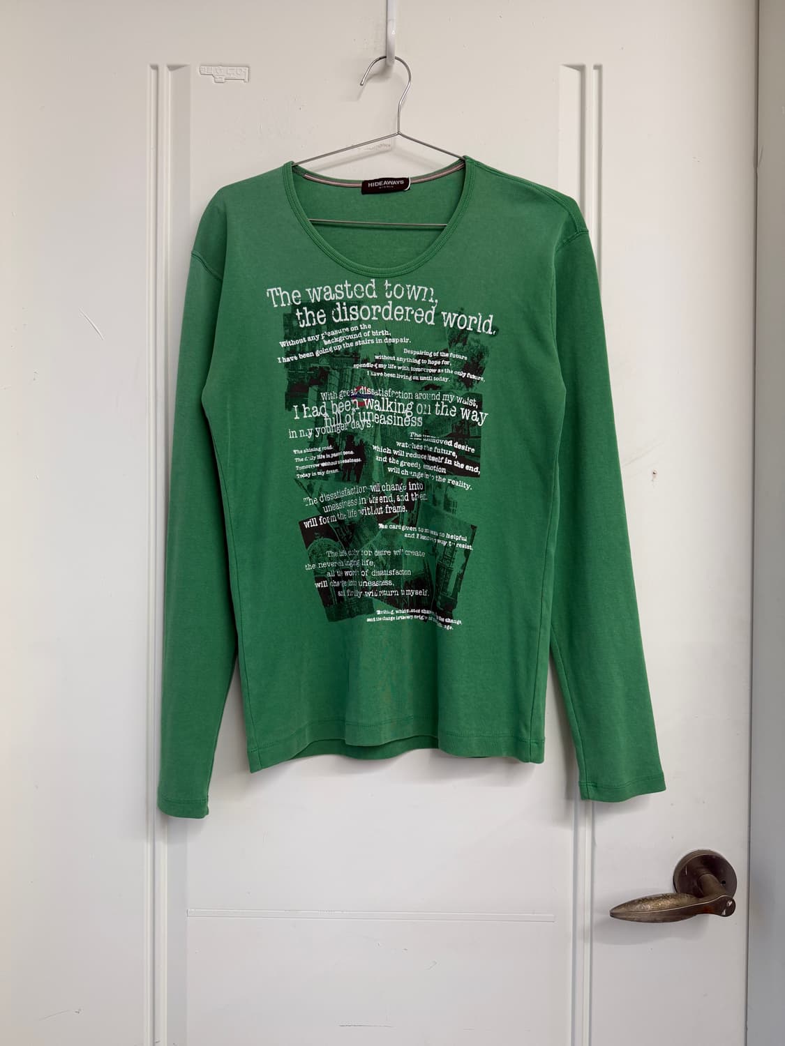 일본빈티지 레터링 롱슬리브 상품이미지5