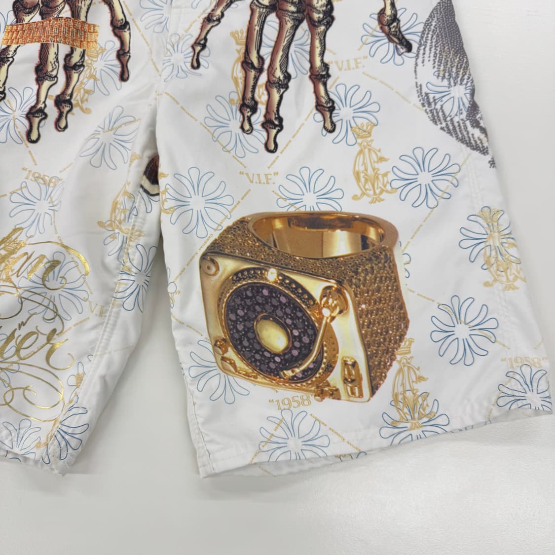 Christian Audigier Skull Board shorts 상품이미지5