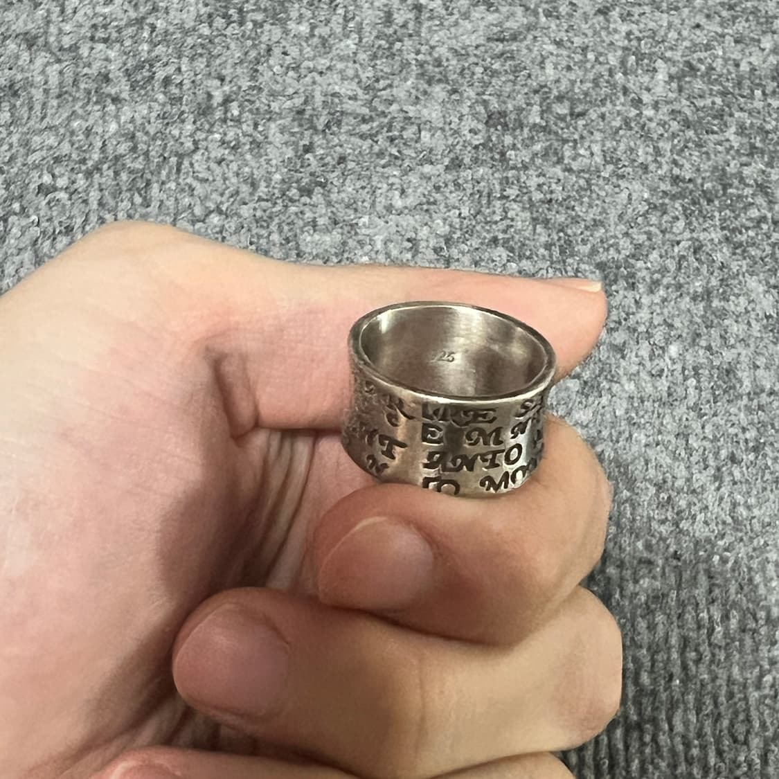 언더커버 Undercover 09ss ring (US8) 상품이미지2